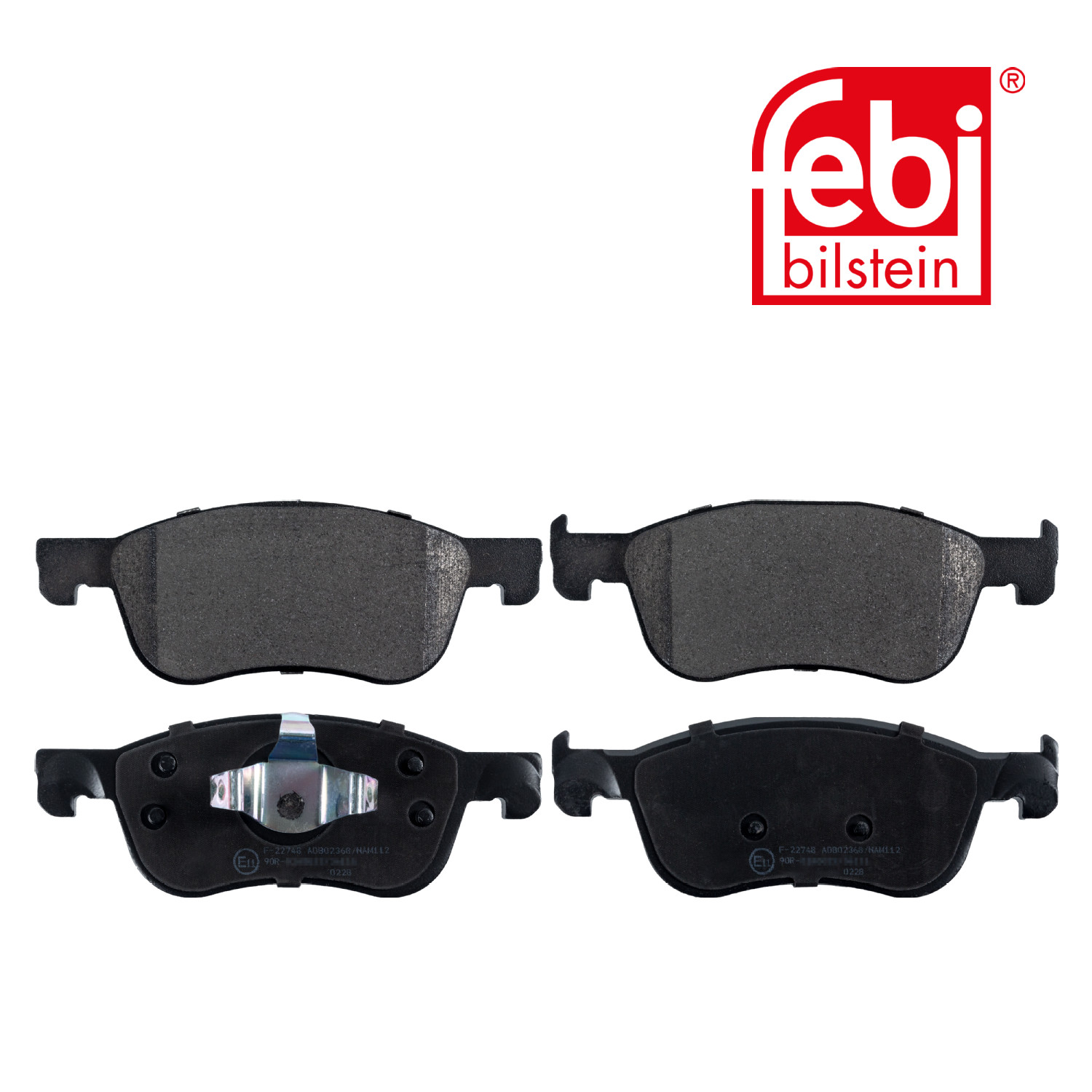Febi Front Brake Pad Set 116238