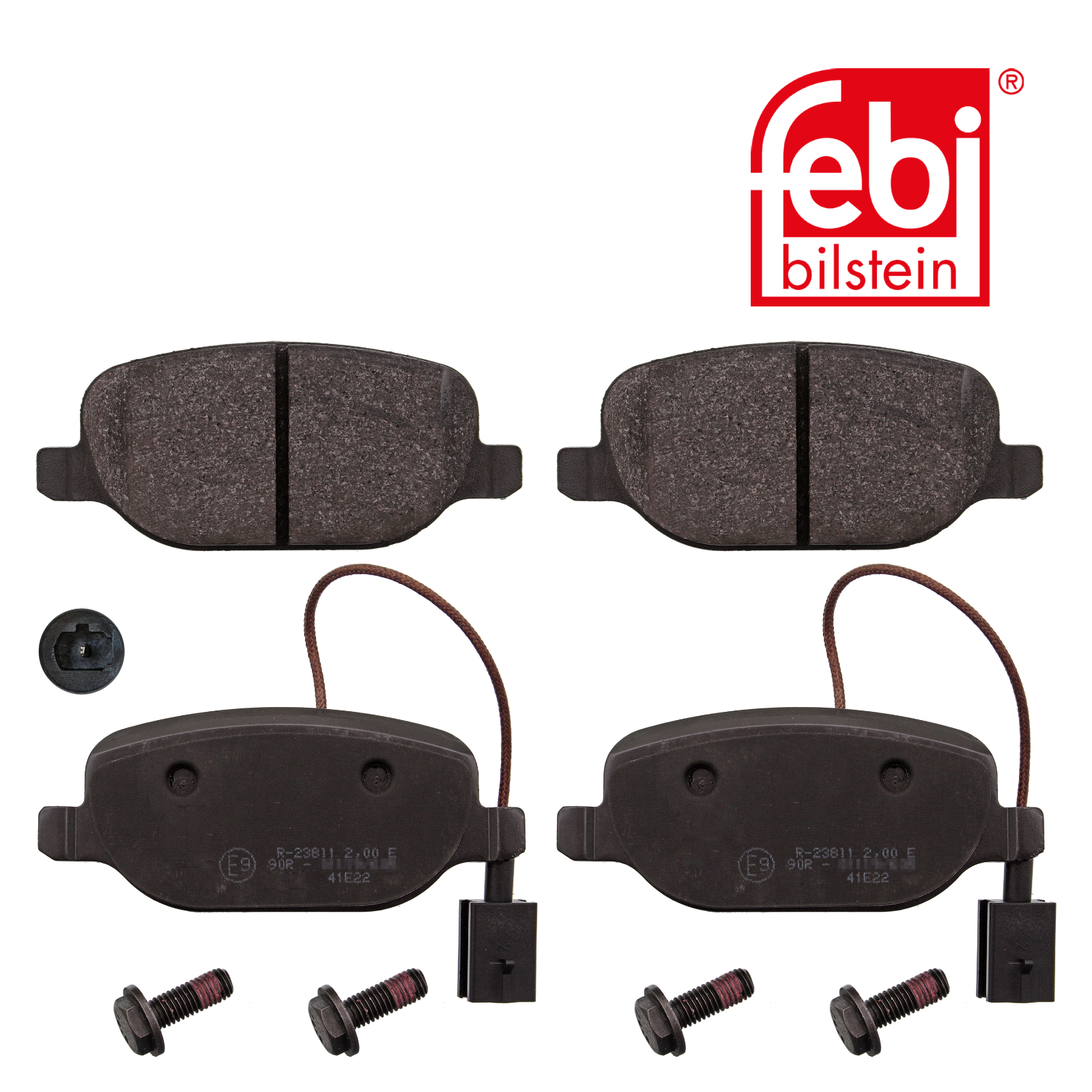 Febi Rear Brake Pad Set 116002