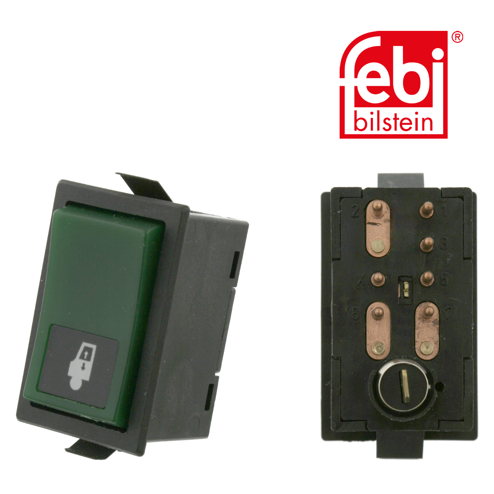 Febi Electric Window Switch Control Passenger Side 8 Pin 08246