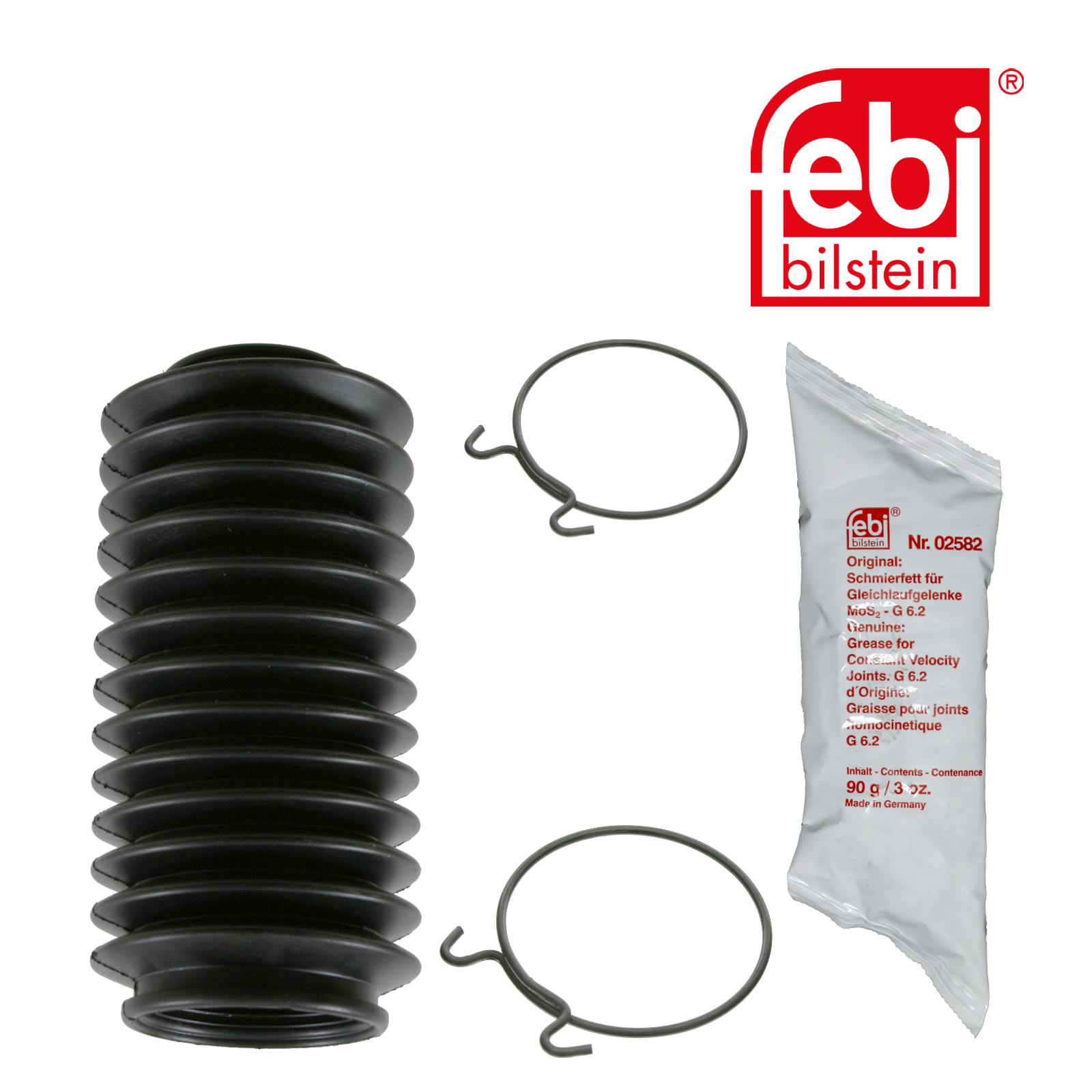 Febi Steering Bellow Kit Front Right 02761