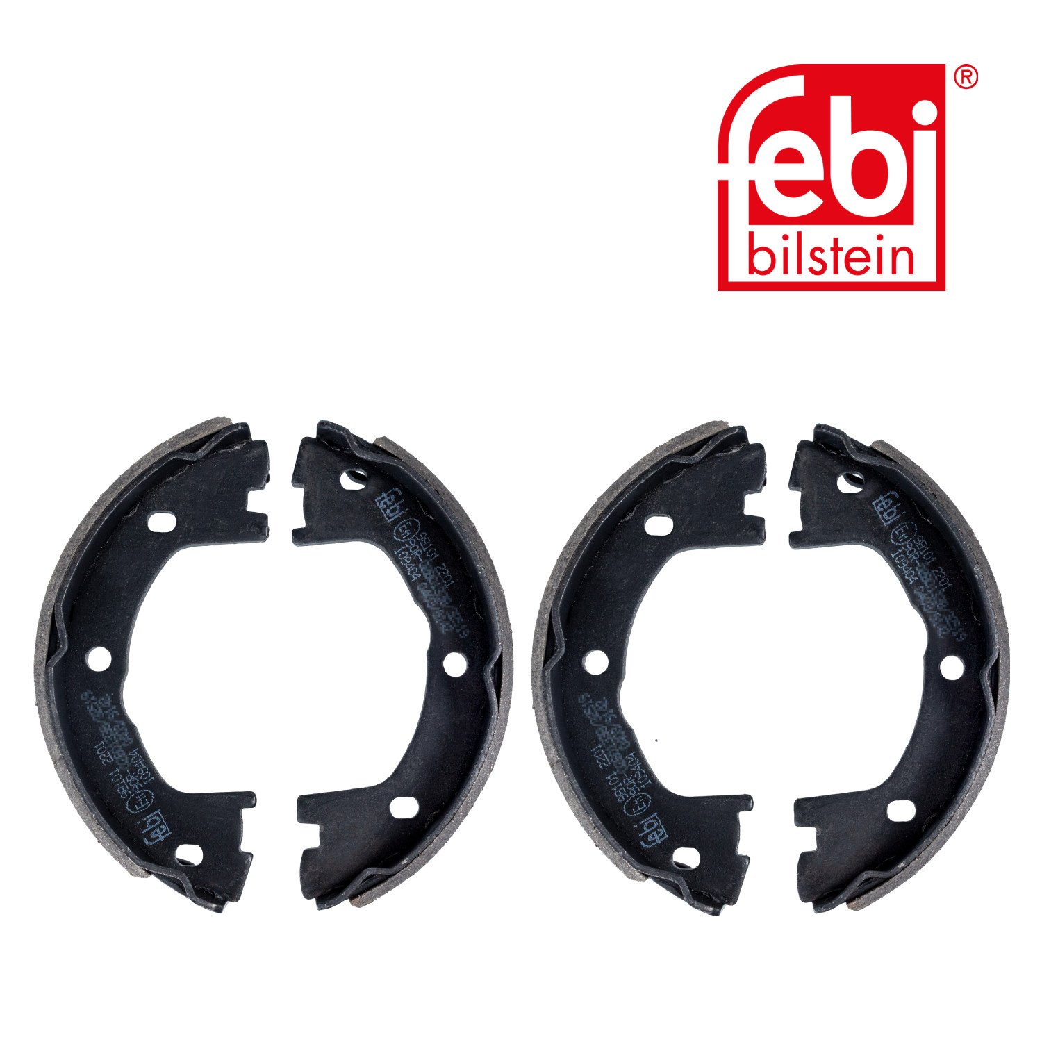 Febi Brake Shoe Set Axle Kit Rear 109404