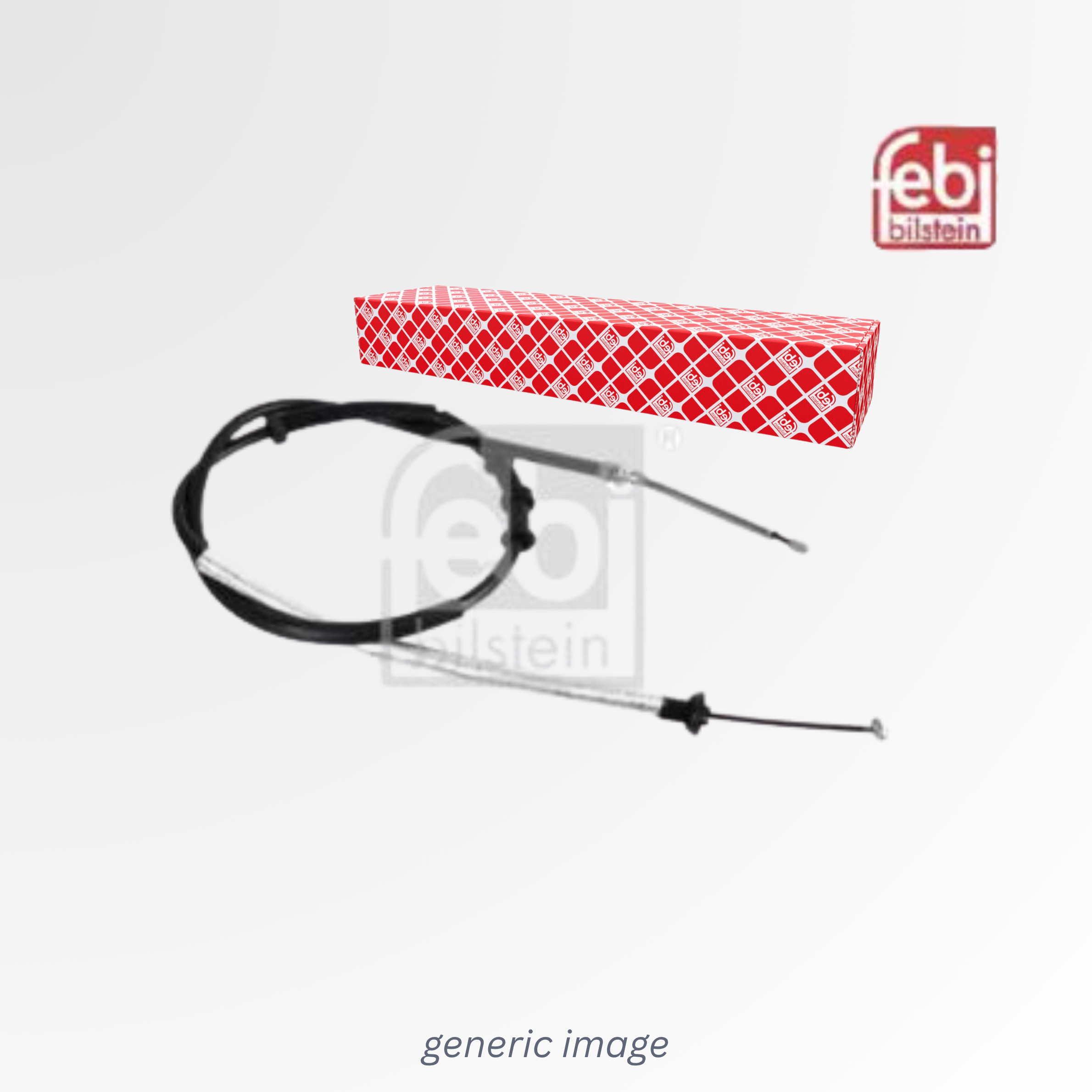 Febi Handbrake Cable Left Rear 09500