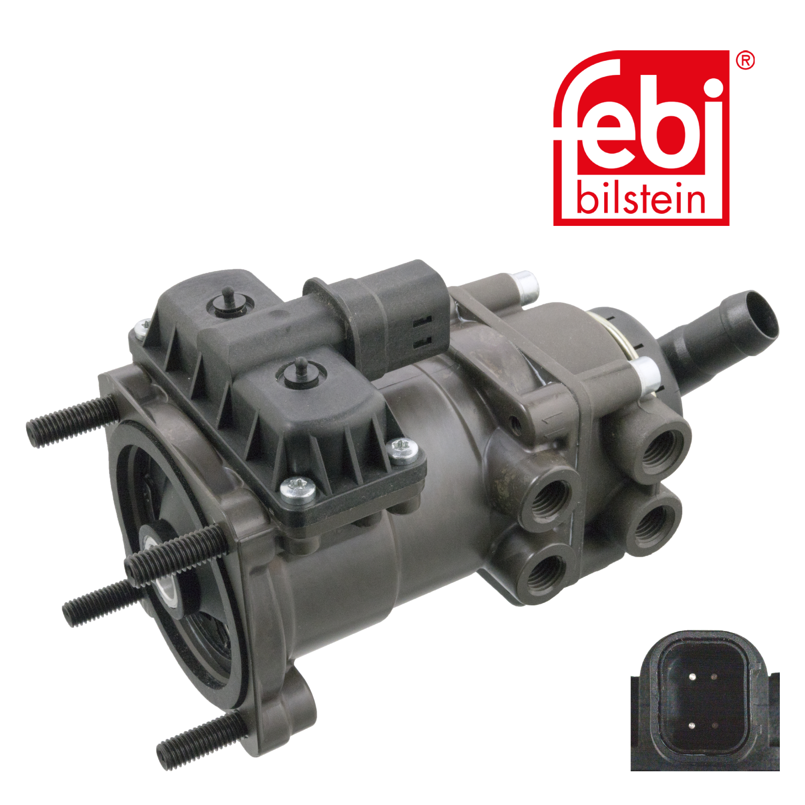 Febi Service Brake Valve M12 x 1,5 6 Connectors 104895