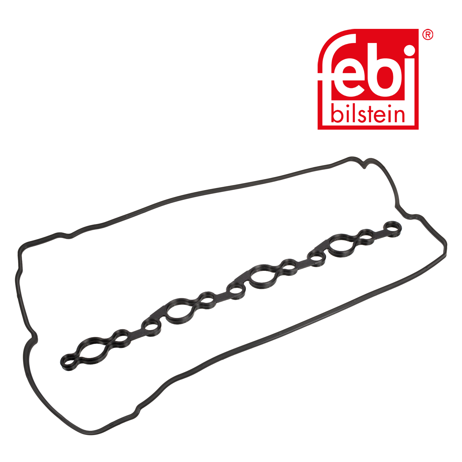 Febi Cylinder Head Cover Gasket Set ACM (Polyacrylate) 107985