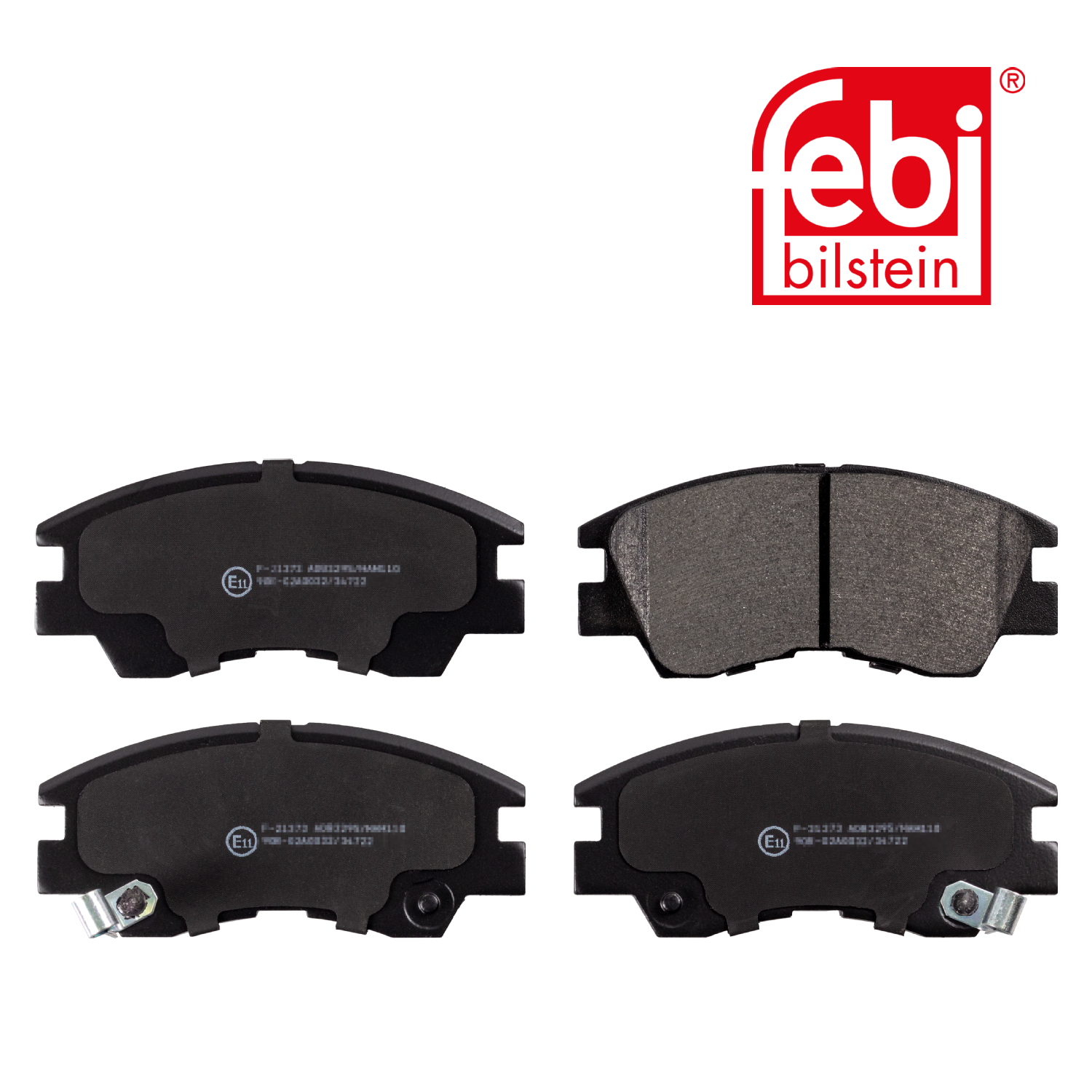 Febi Front Brake Pad Set 16128