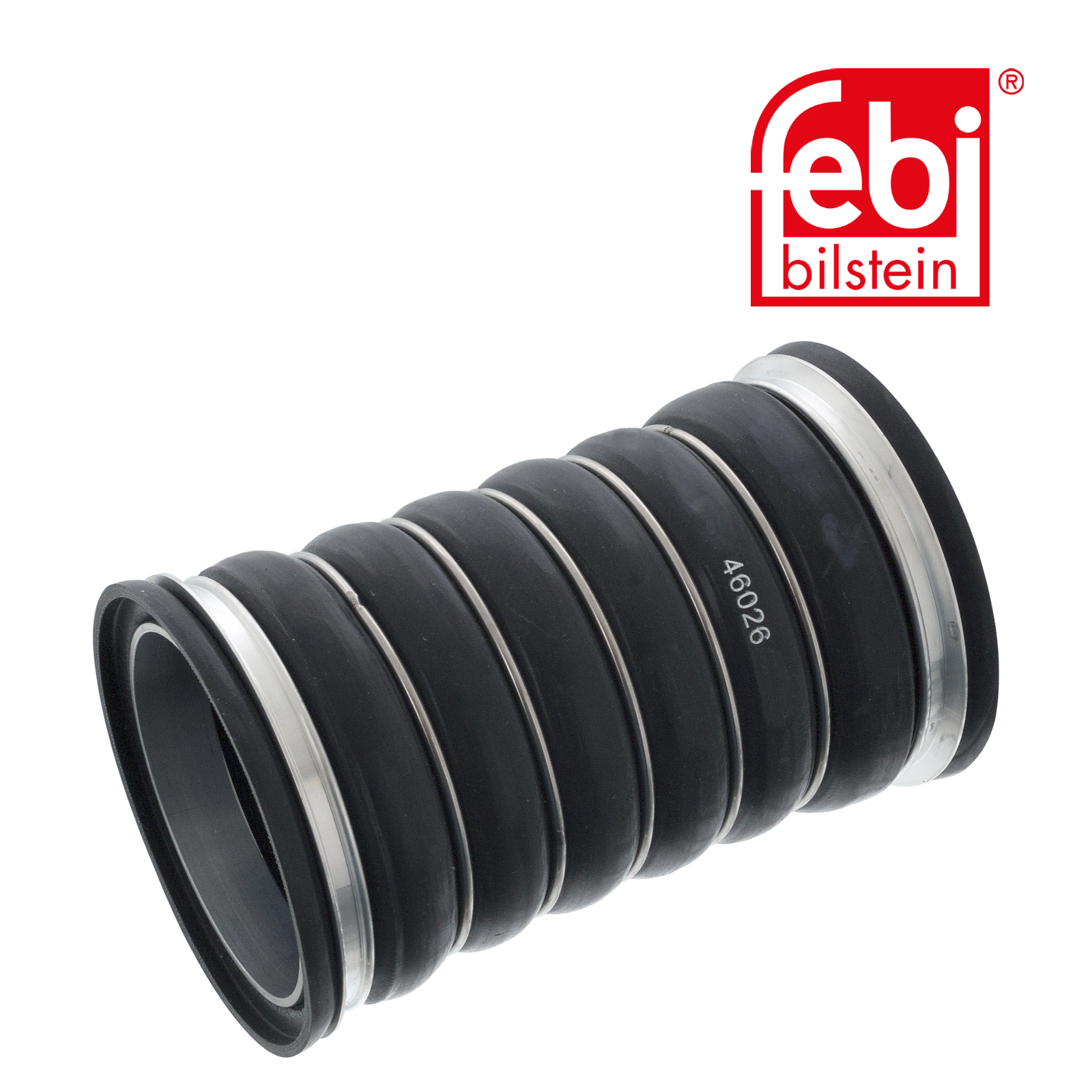 Febi Intercooler Turbo Charge Air Hose 165mm 46026