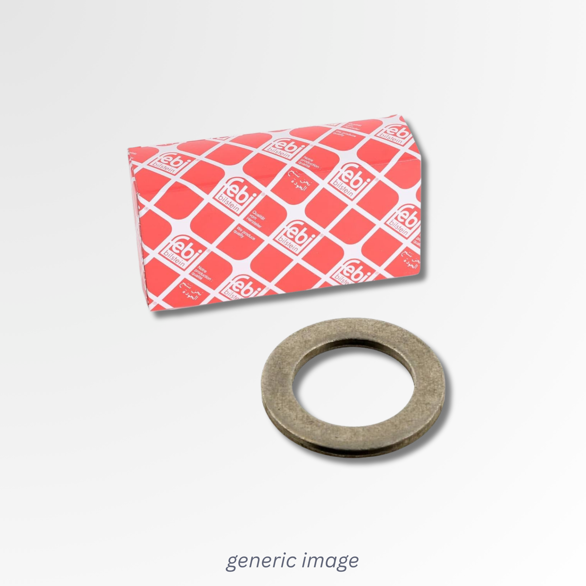 Febi Oil Drain Plug Seal Ring OD ID Thick 100999
