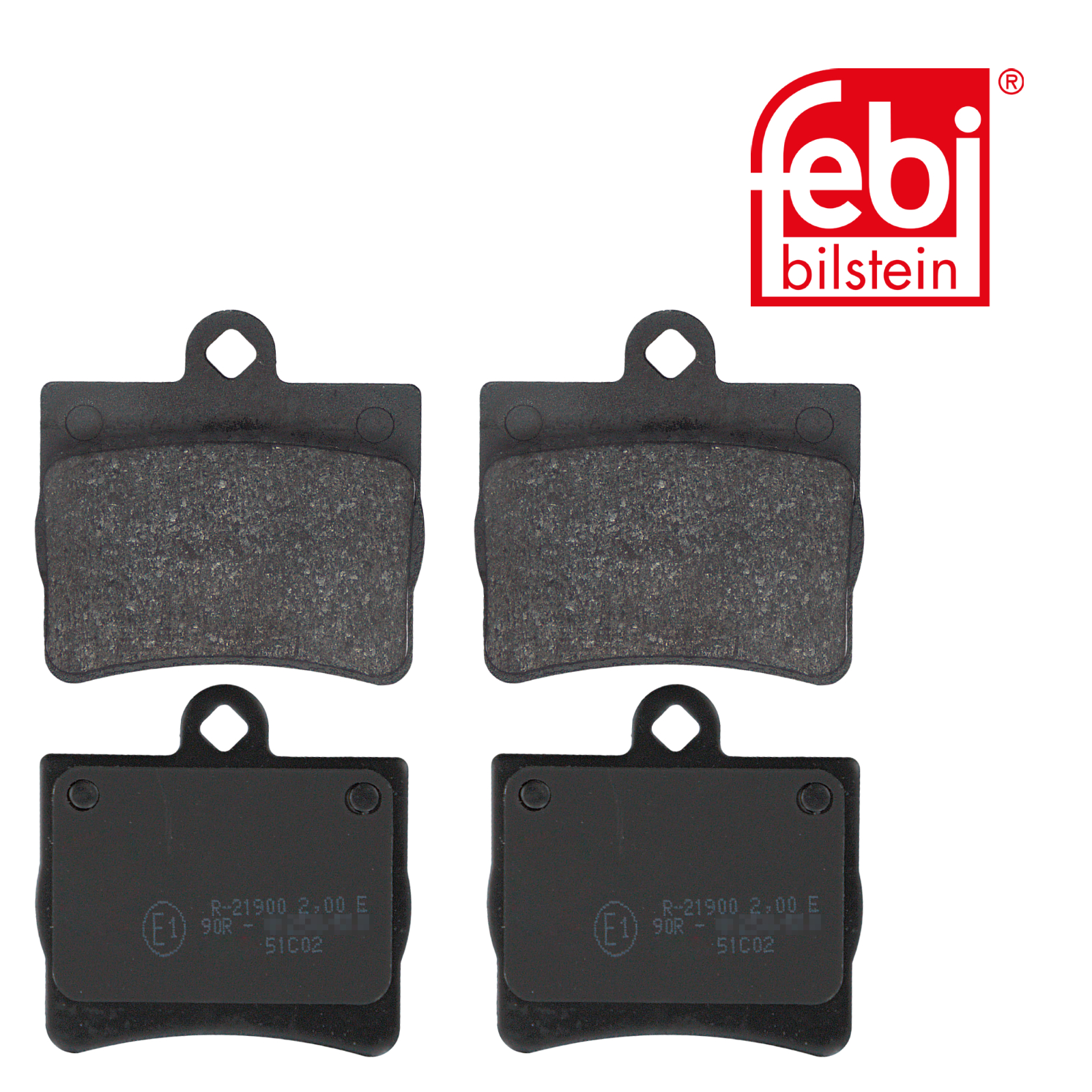 Febi Rear Brake Pad Set 16152