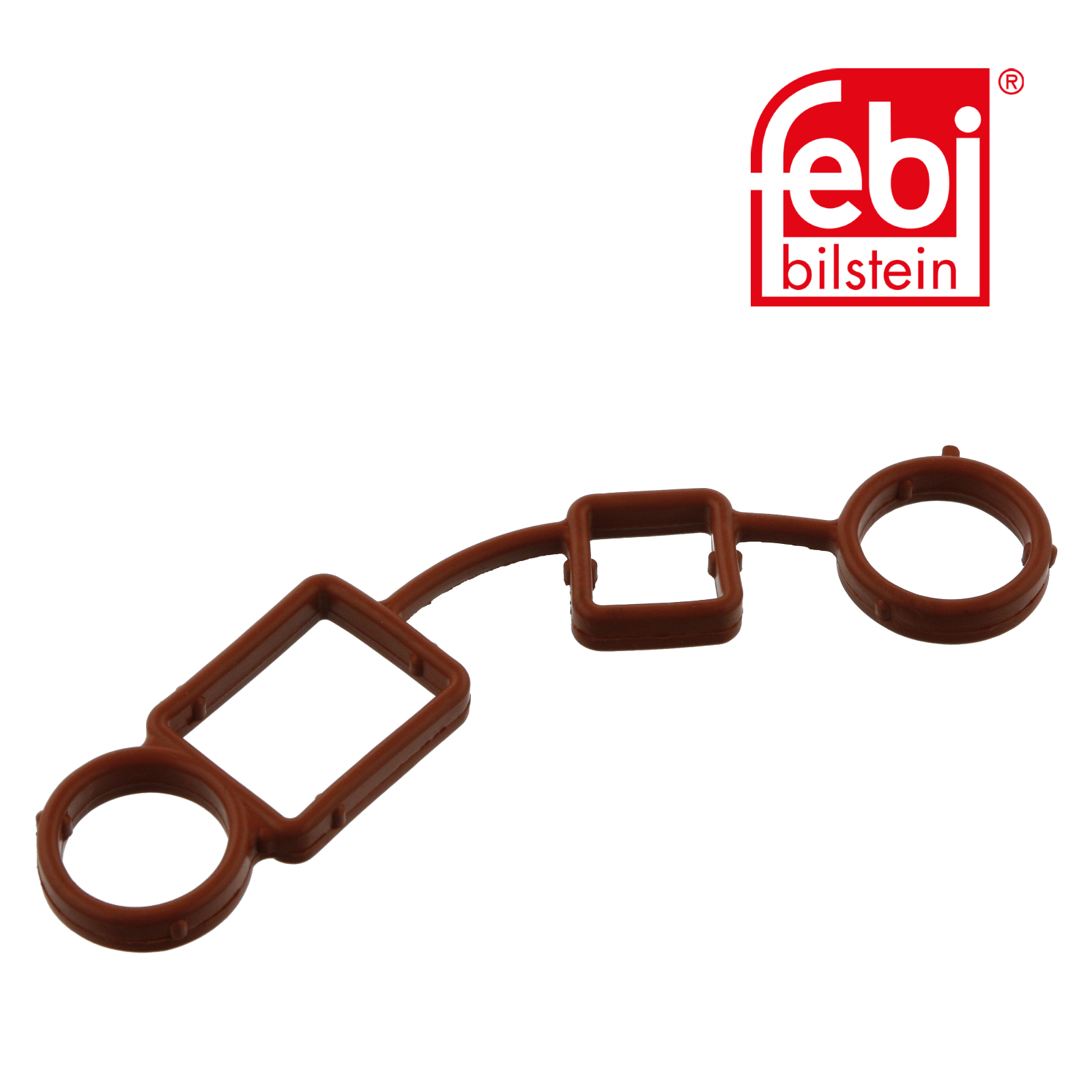 Febi Crankcase Ventilation Gasket Thick Front FPM (fluoride rubber) 44481