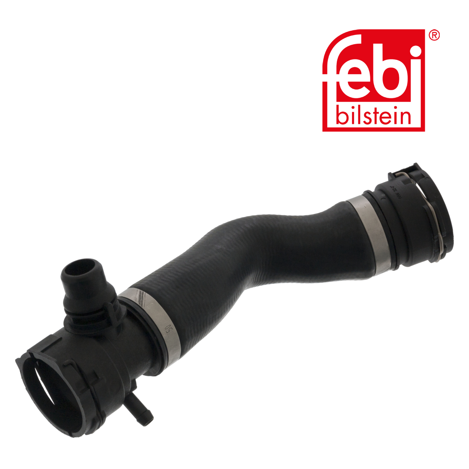 Febi Radiator Coolant Hose Upper 250mm ID 49257