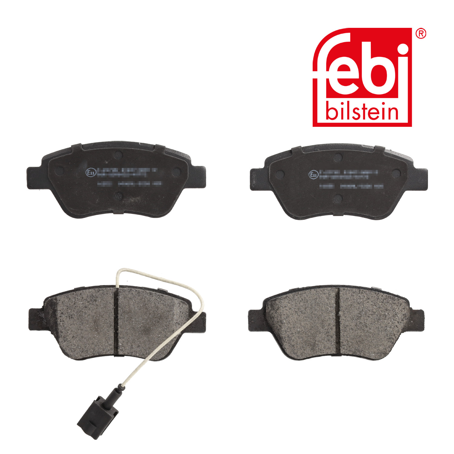 Febi Front Brake Pad Set 16555