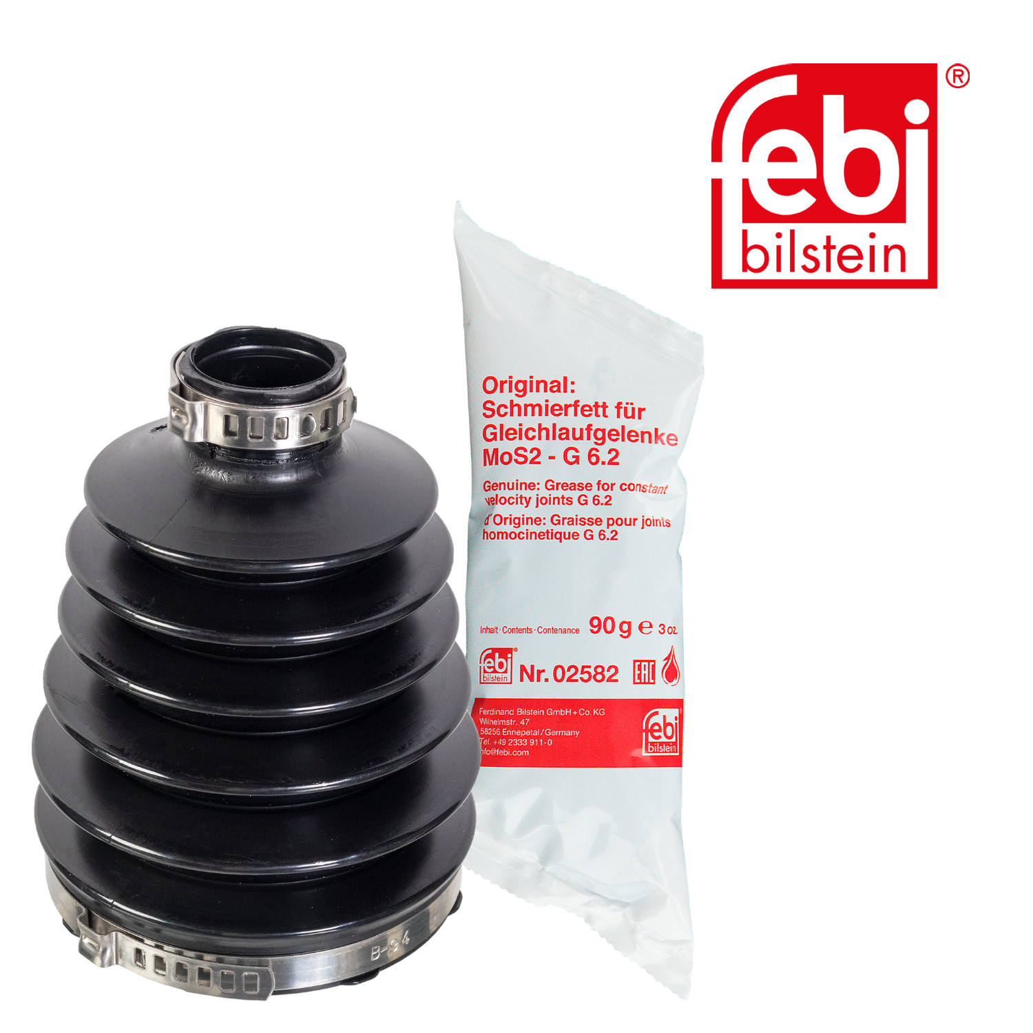 Febi Drive Shaft Bellow Kit Wheel Side Thermoplastic polyester 180371