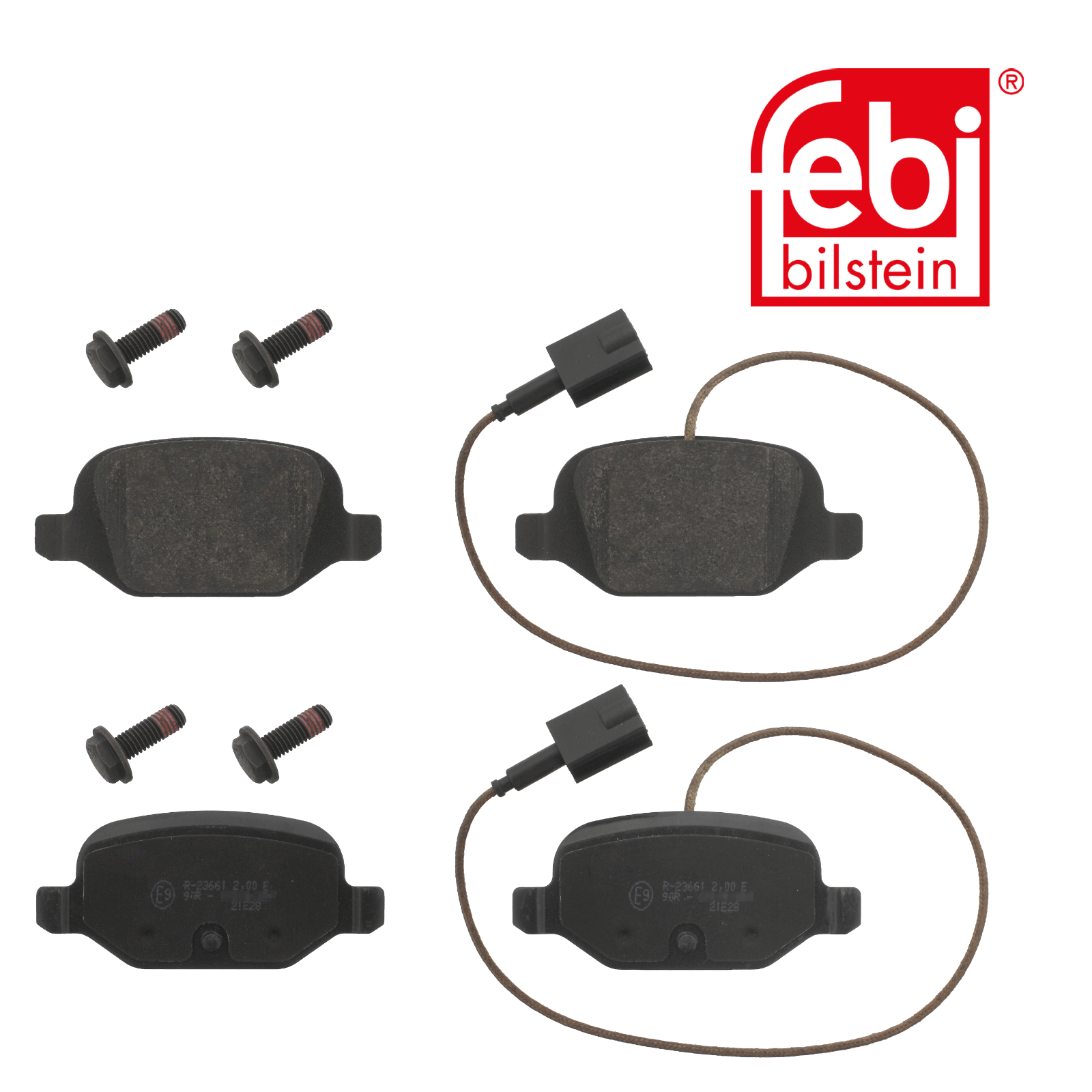 Febi Rear Brake Pad Set 16856