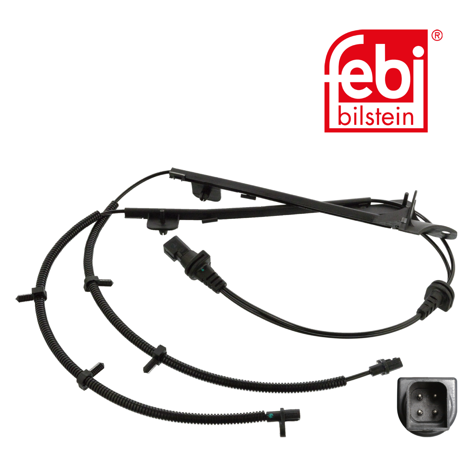 Febi ABS Wheel Speed Sensor Rear Right 107572