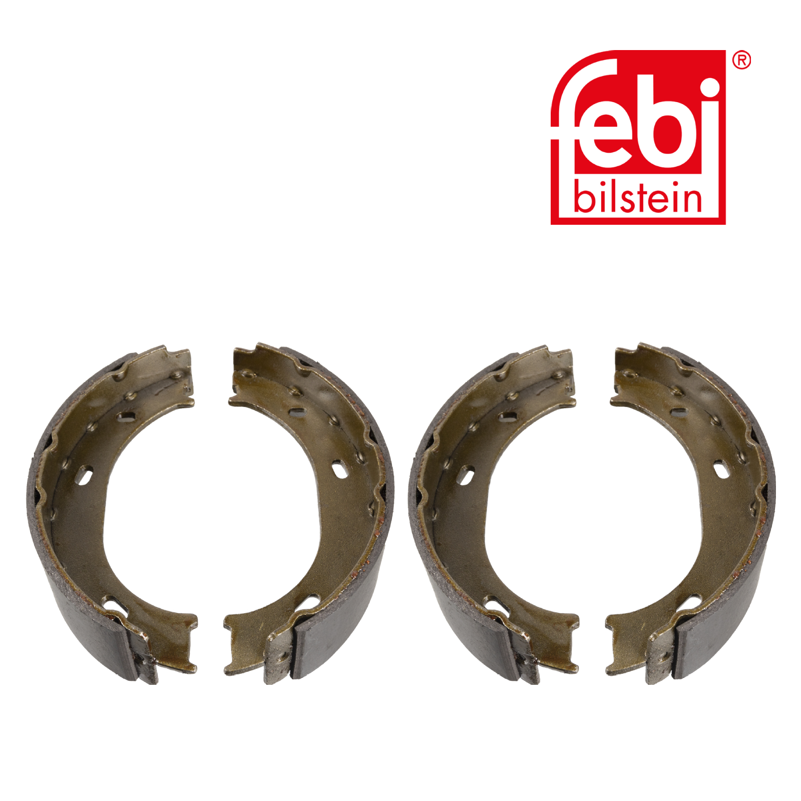Febi Parking Brake Shoe Set Rear 23192
