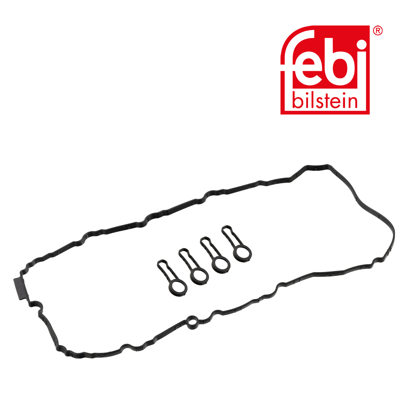Febi Cylinder Head Cover Gasket Set ACM (Polyacrylate) 107453