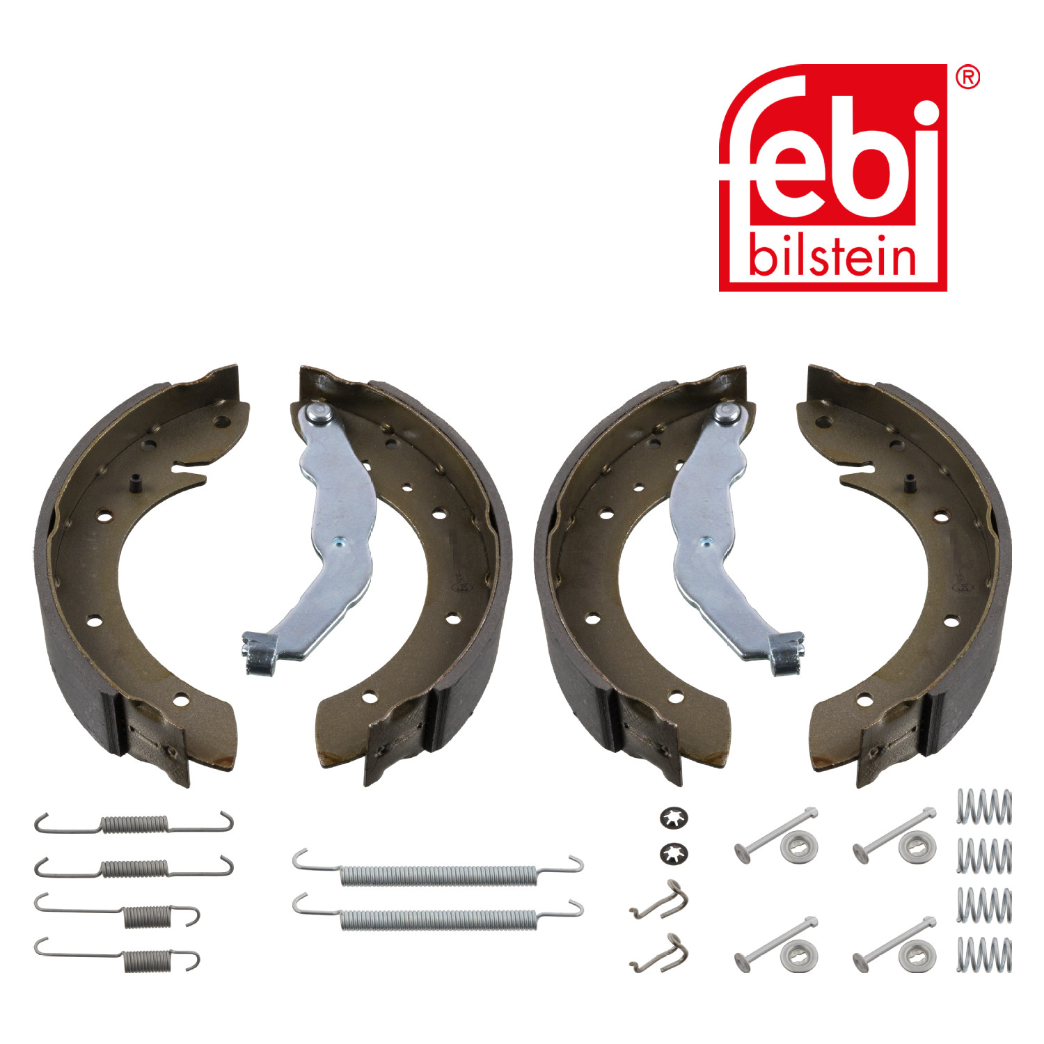 Febi Brake Shoe Set Axle Kit Rear 30594