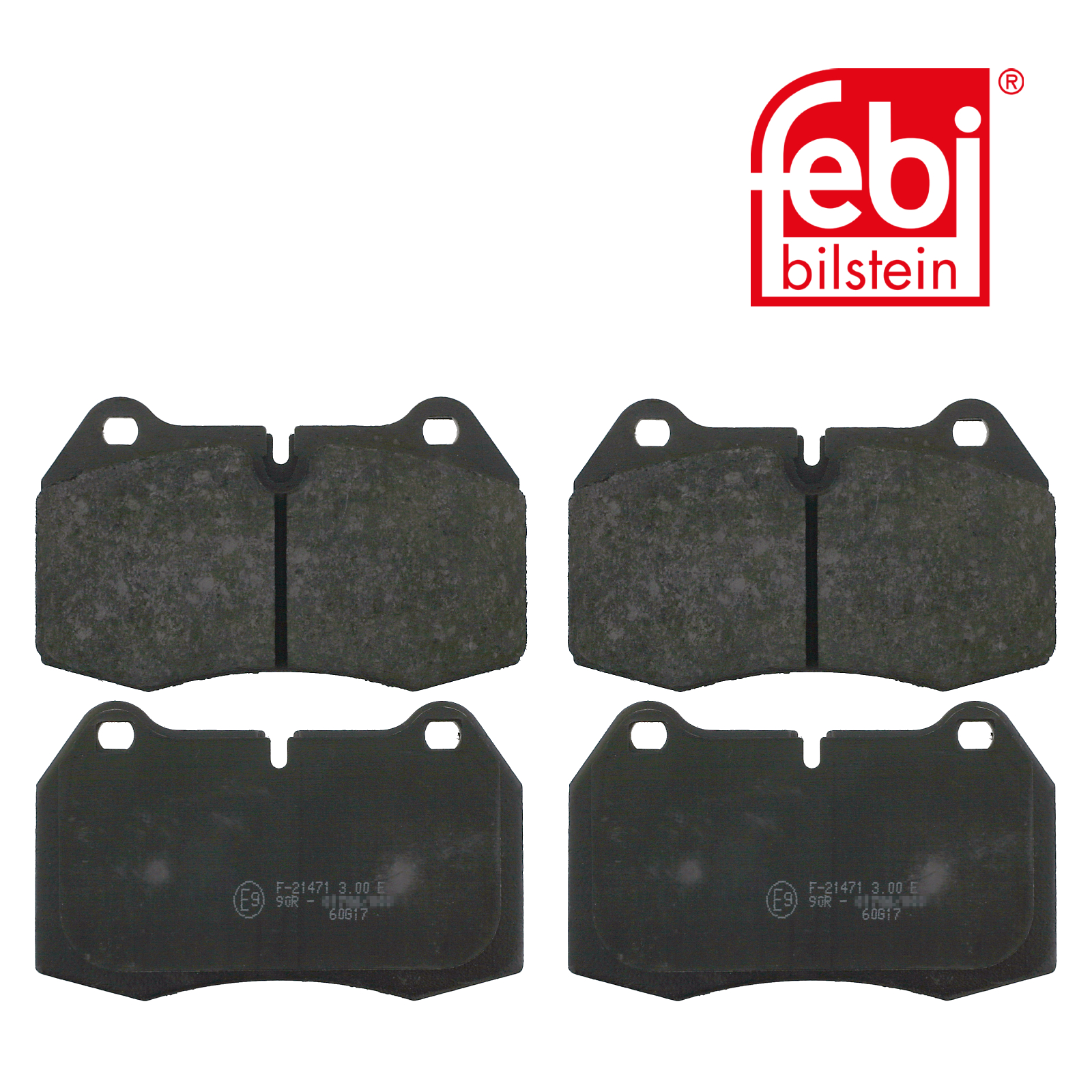 Febi Front Brake Pad Set 16109