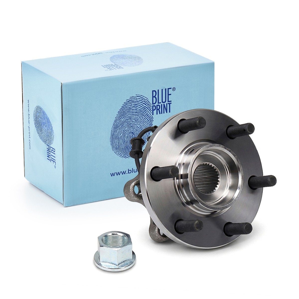Blue Print Wheel Bearing Kit Front Right ADS78211