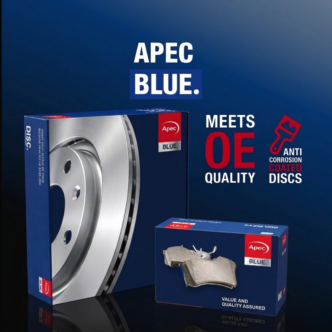 Apec Front Brake Pad Set fits Porsche 918 Spyder 2013 on 4.6