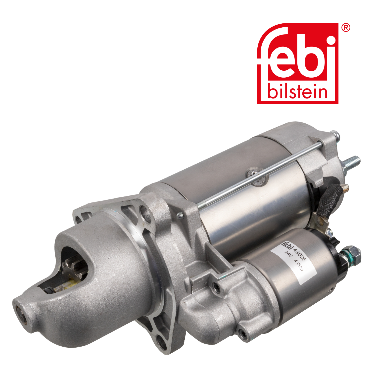 Febi Starter Motor 24V 4kW 12 Teeth 49006