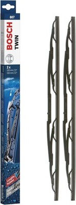 Bosch Eco Front Wiper Blade Set 530mm + 530mm — 807 fits Land Rover Discovery