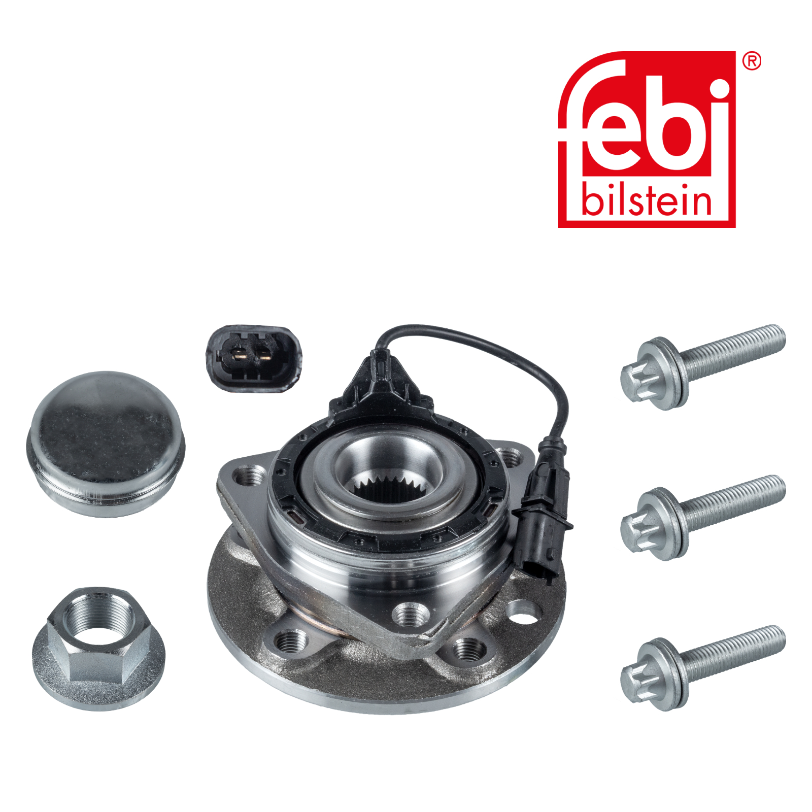Febi Wheel Bearing Kit Front Right 90mm 23377