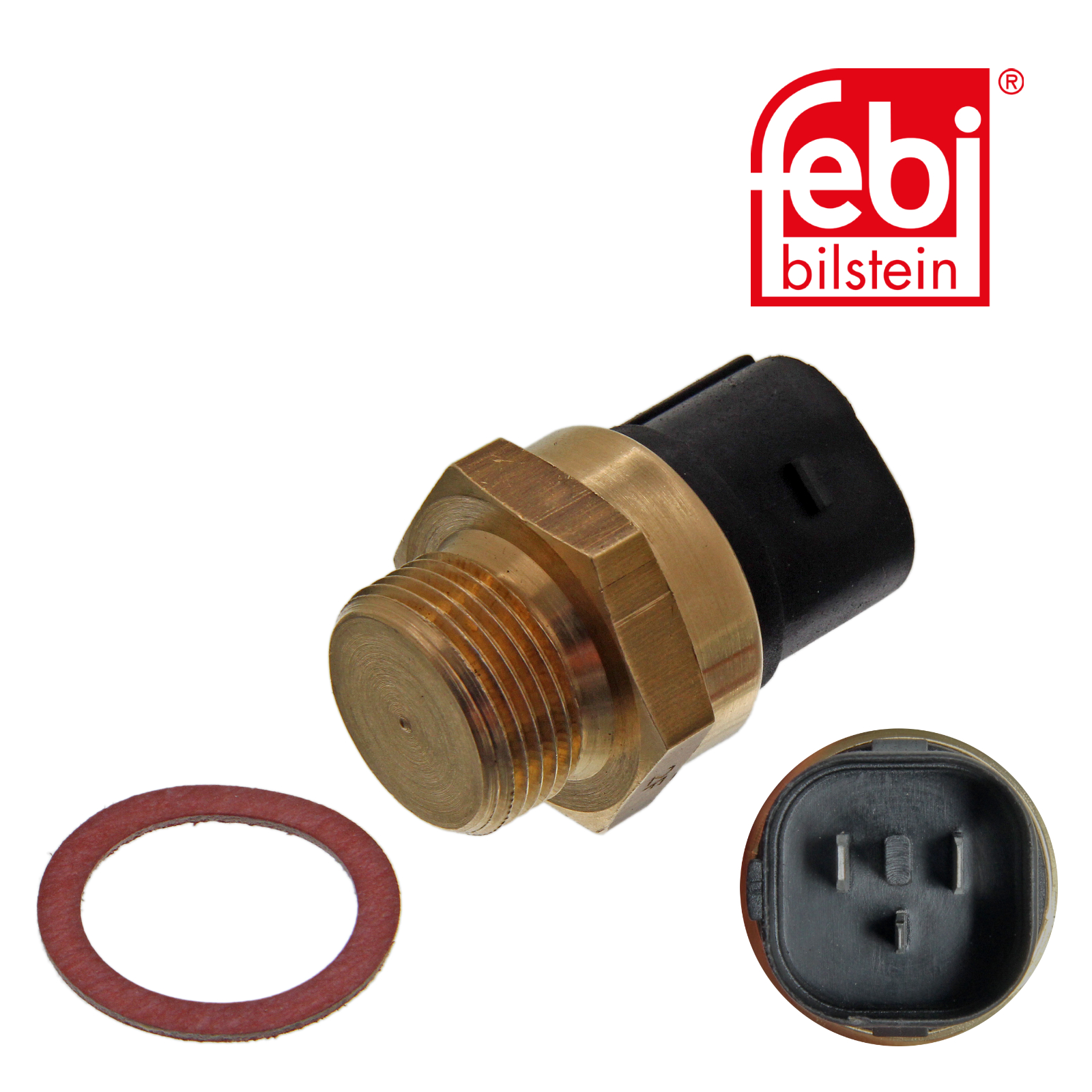 Febi Radiator Fan Temperature Switch 3 Connectors 10114
