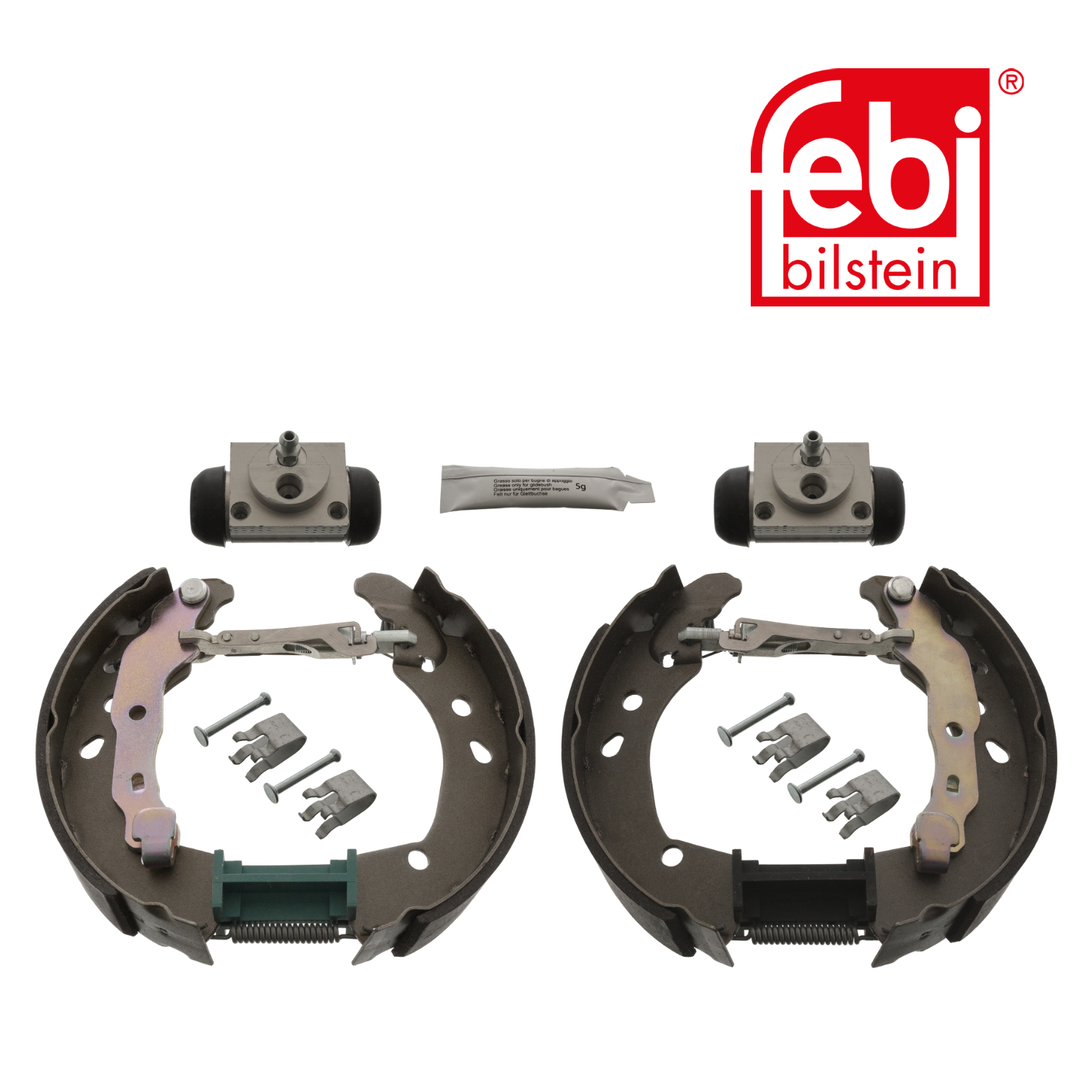Febi Brake Shoe Set Axle Kit Rear 47162