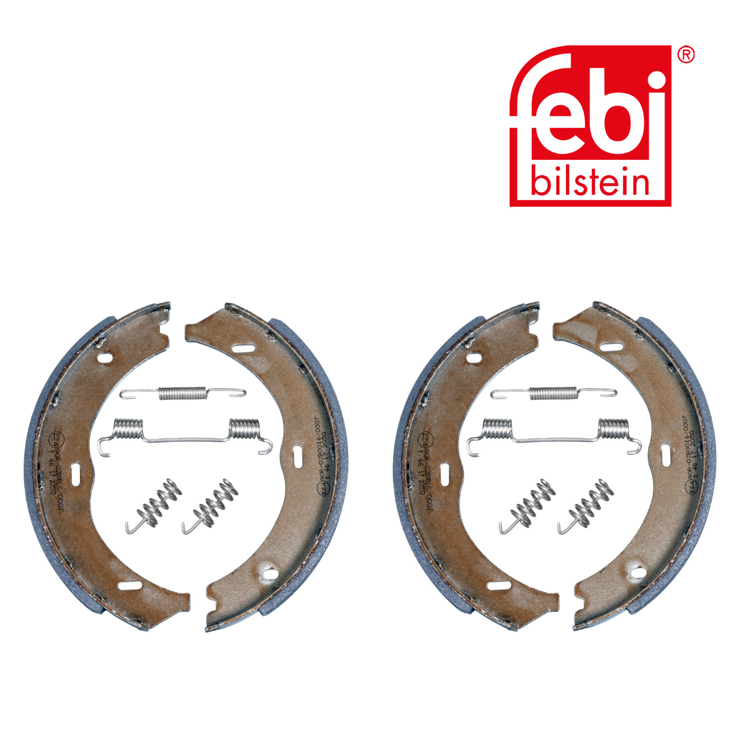 Febi Parking Brake Shoe Set Rear 38532