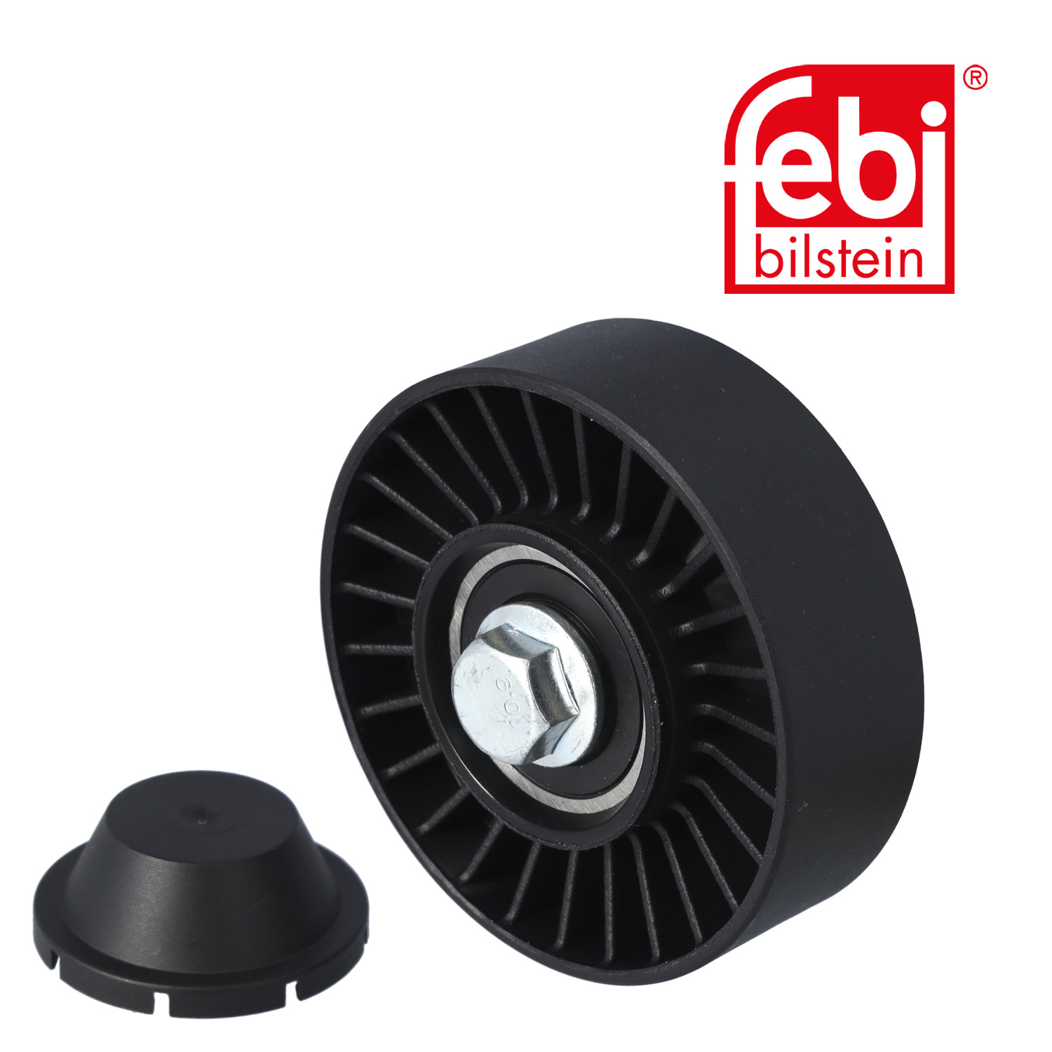 Febi V-Ribbed Belt Deflection/Guide Pulley 30120