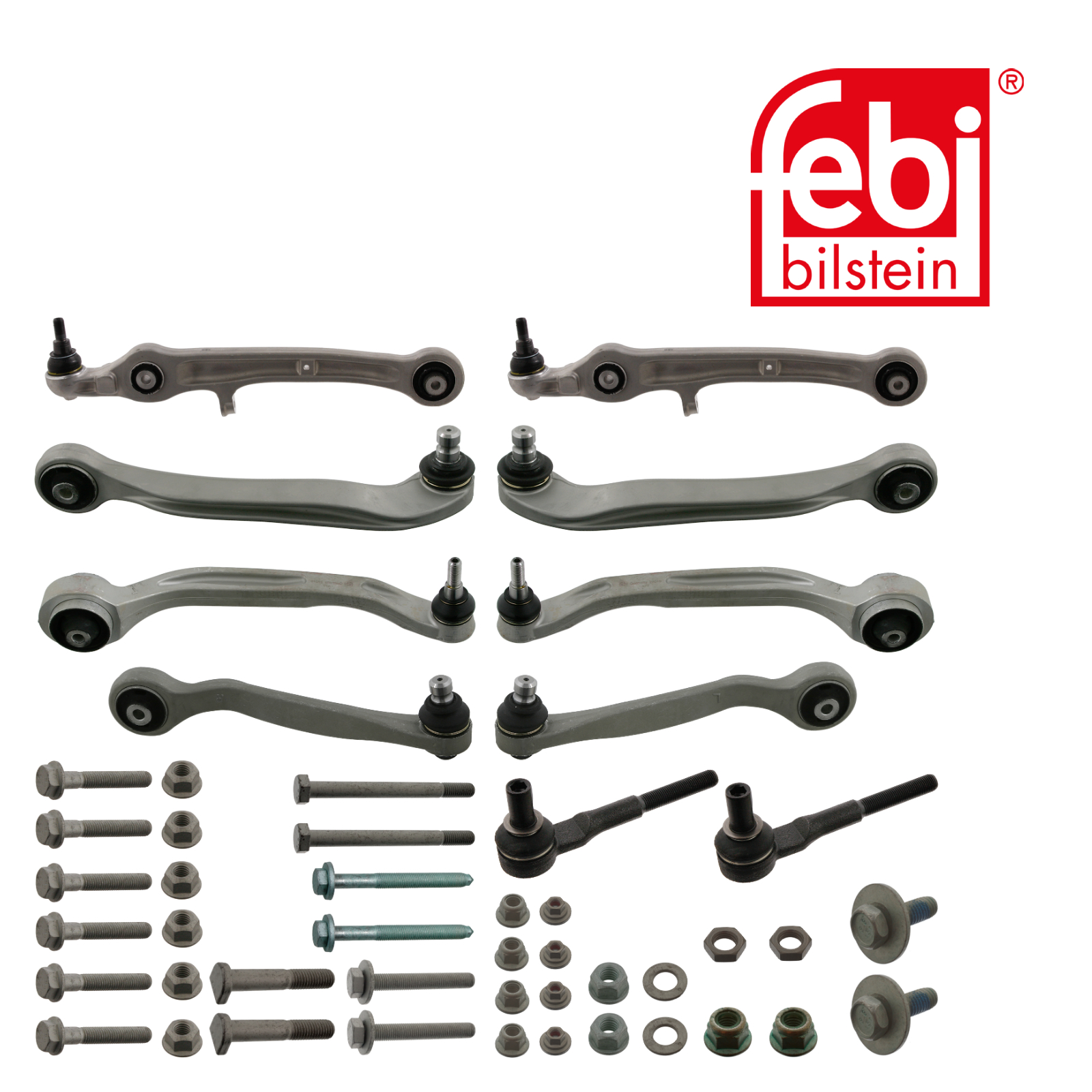 Febi Wheel Suspension Control/Trailing Arm Kit Front Rig 48900