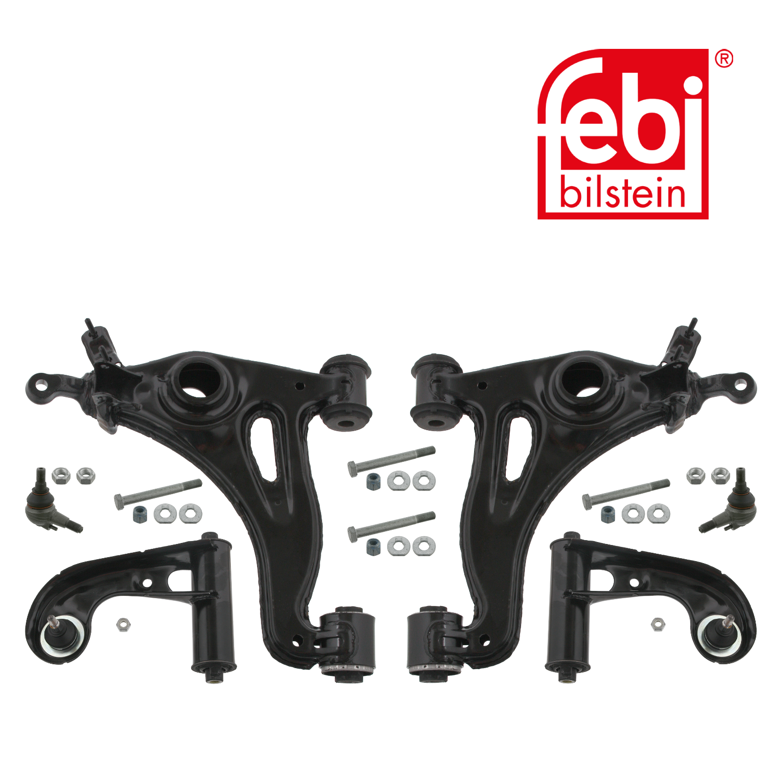 Febi Wheel Suspension Repair Kit Front Right Steel 33134