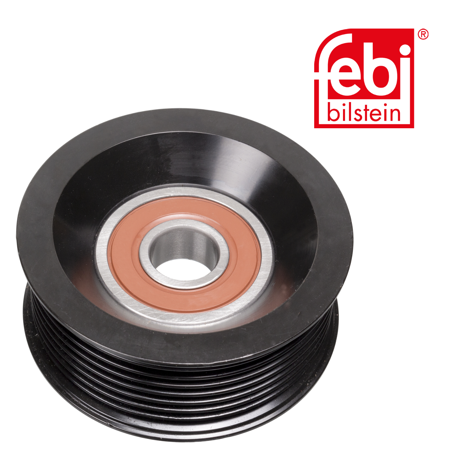 Febi V-Ribbed Belt Deflection/Guide Pulley 102164