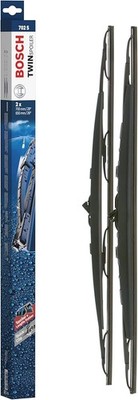 Bosch Twin Spoiler Wiper Blade Set 700mm + 650mm — 702S fits Peugeot 307