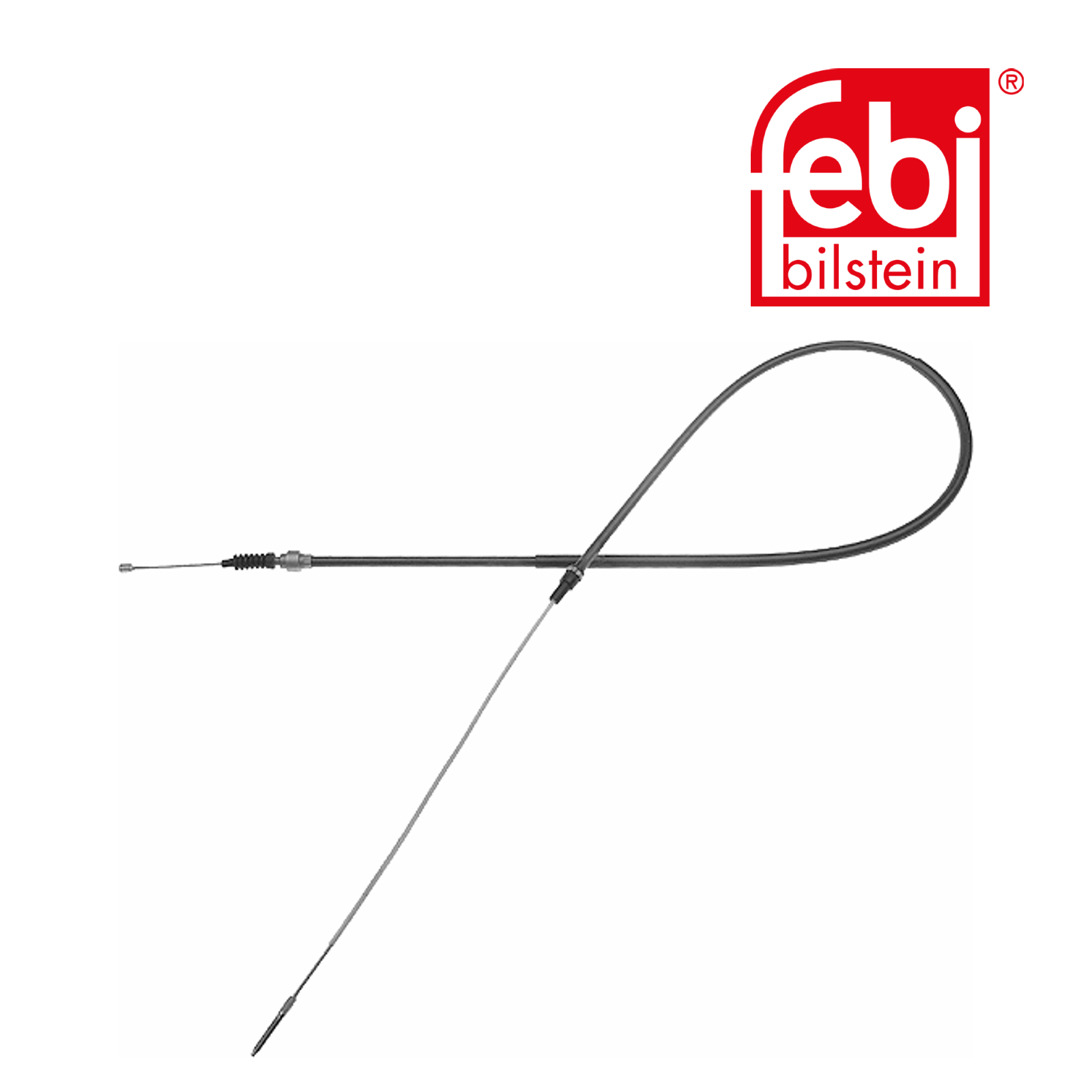 Febi Handbrake Cable Right Rear 14202