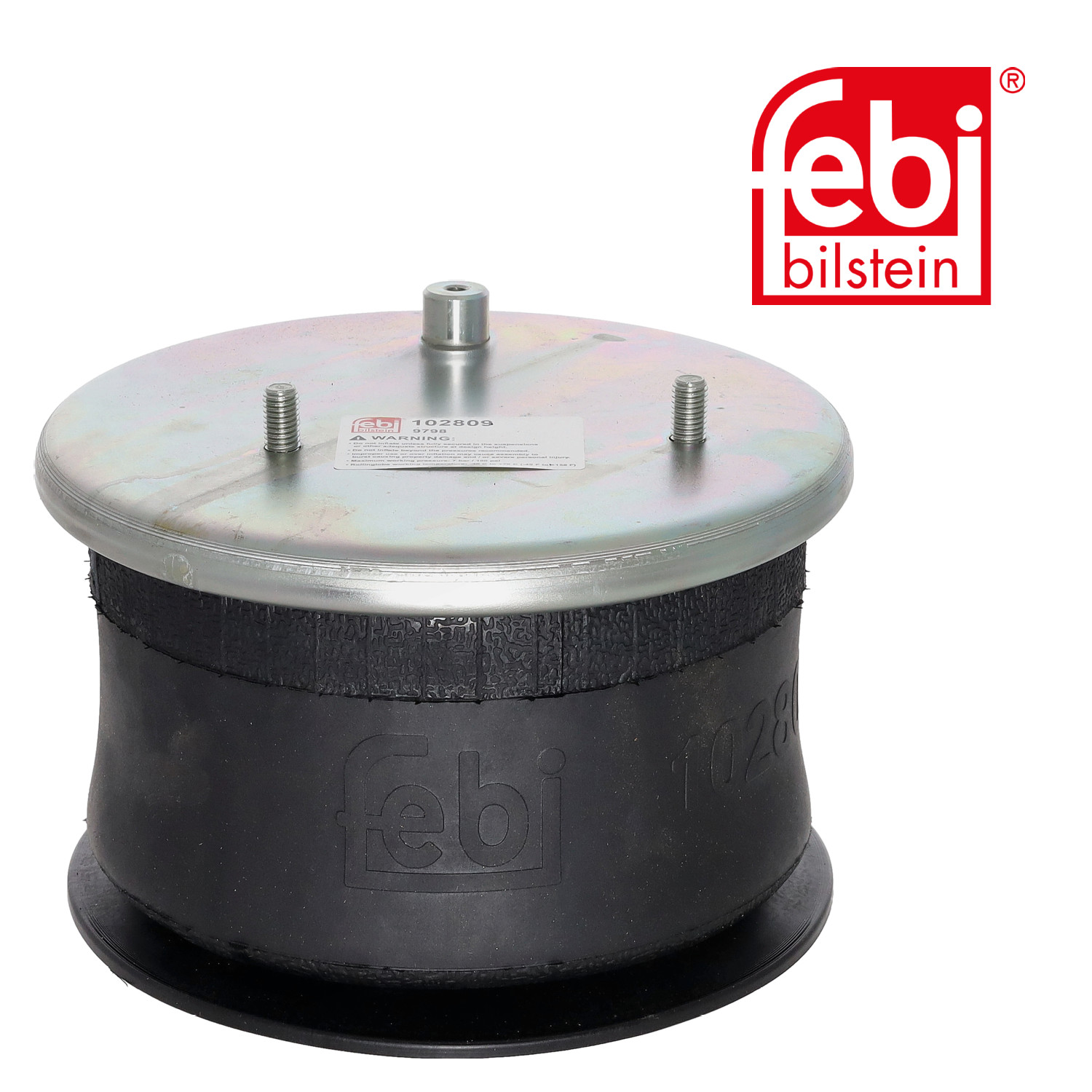 Febi Air Suspension Bellow 220mm Rear Right 102809