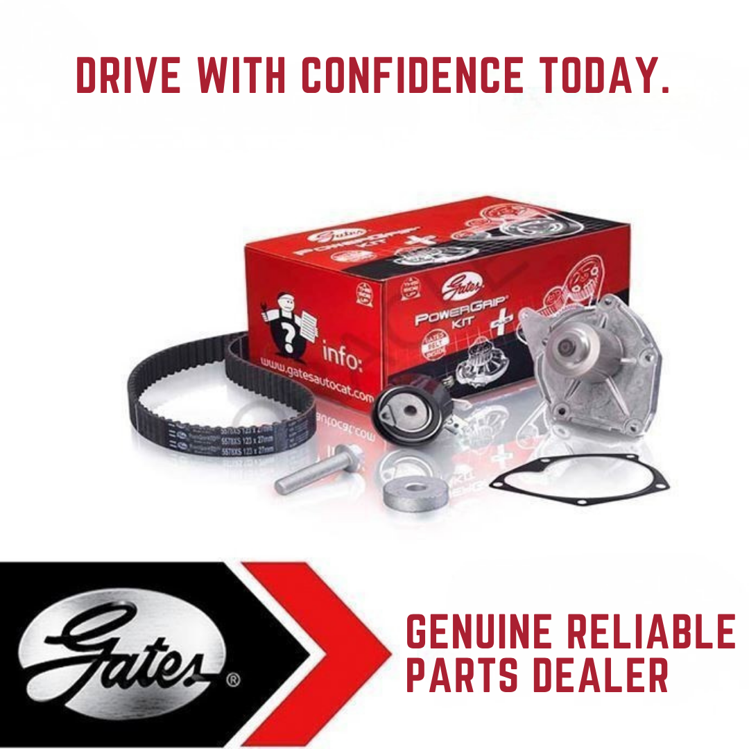 Gates Timing Belt Kit with Rollers fits Audi A3 1996-2003 1.8