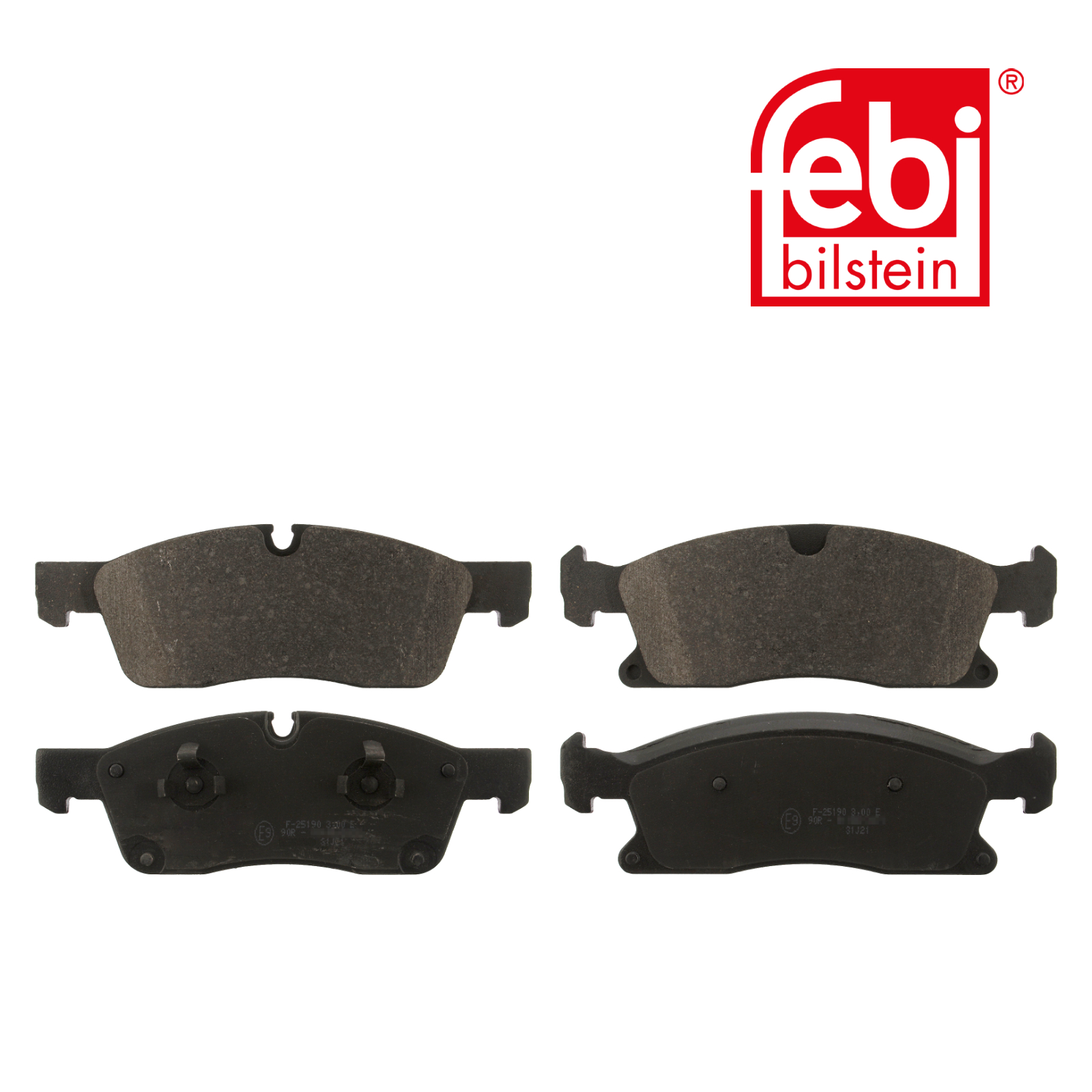 Febi Front Brake Pad Set 16900