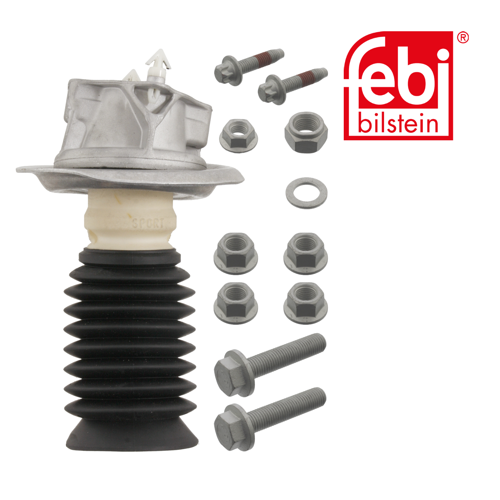 Febi Front Repair Kit Suspension Strut Support Mount 37947