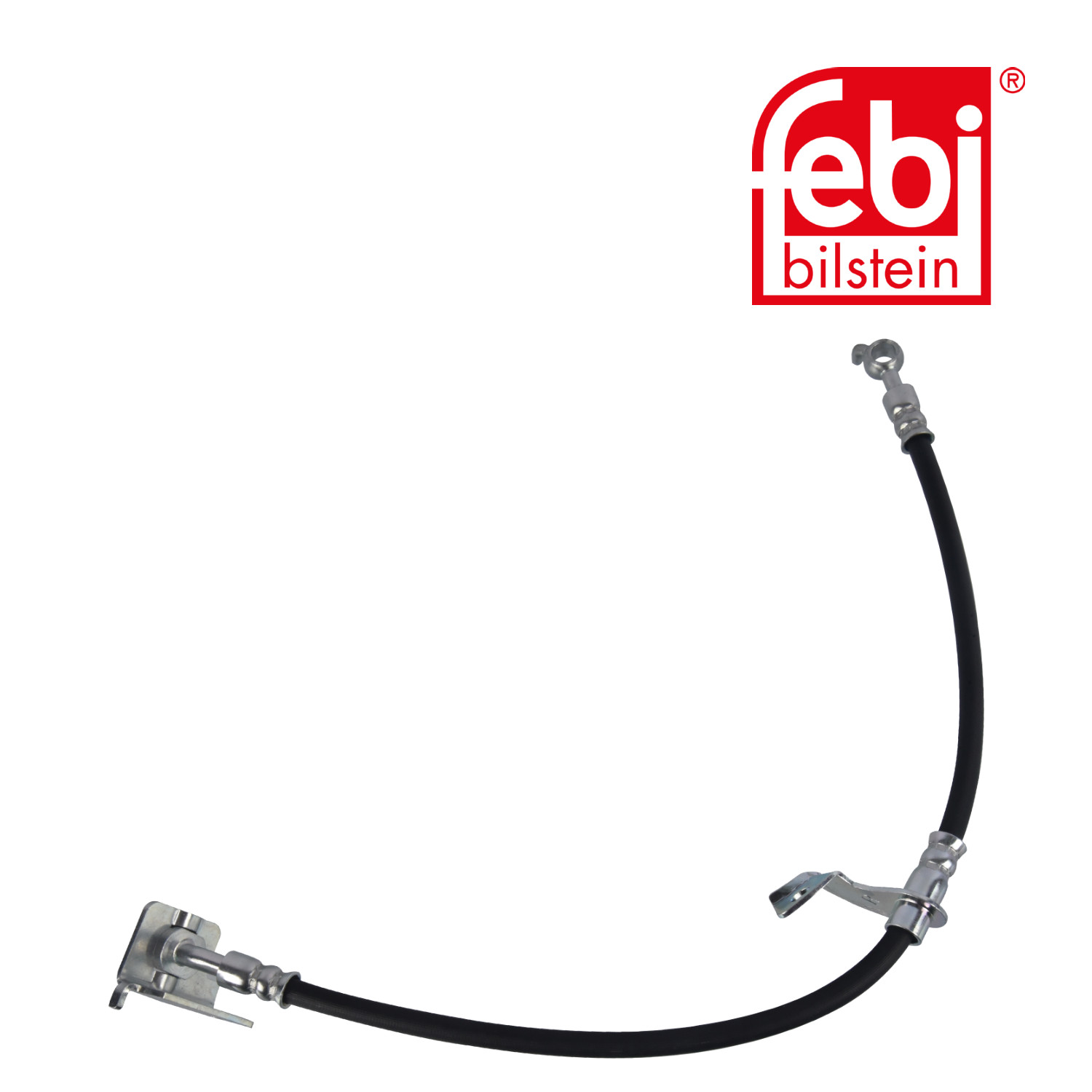 Febi Brake Hydraulic Hose Line Front Right 181347