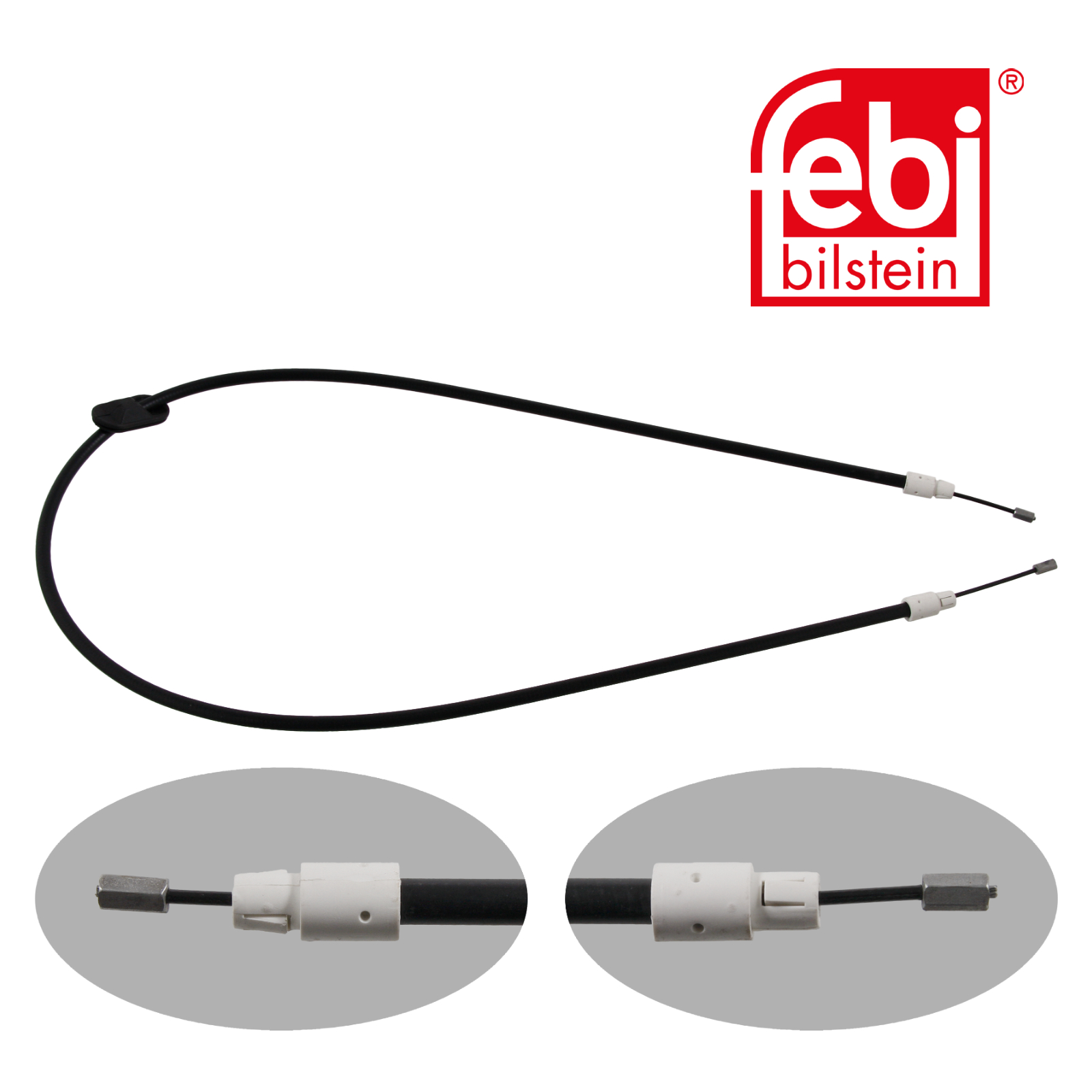 Febi Handbrake Cable Right Front 34904