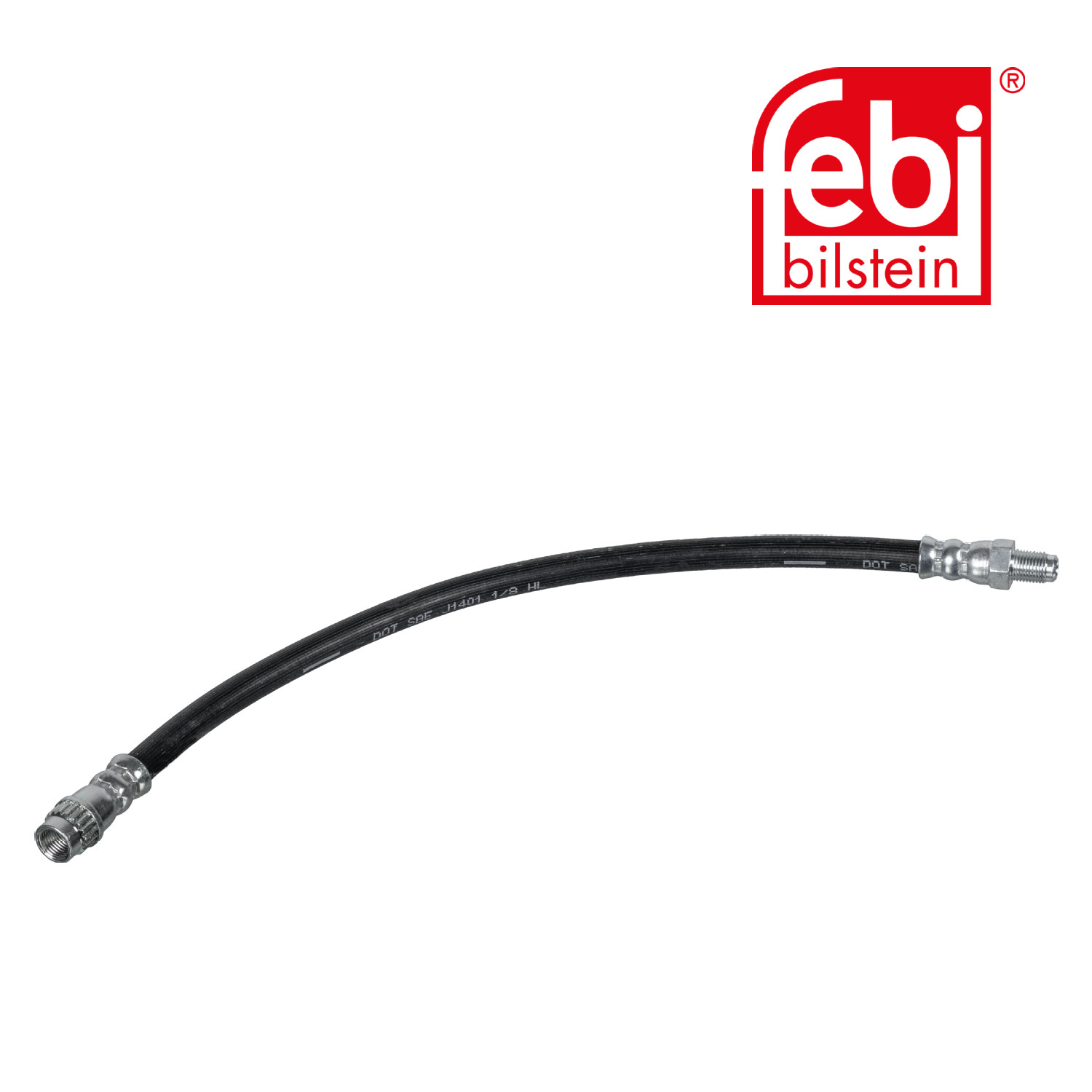 Febi Brake Hydraulic Hose Line Front Right 21538