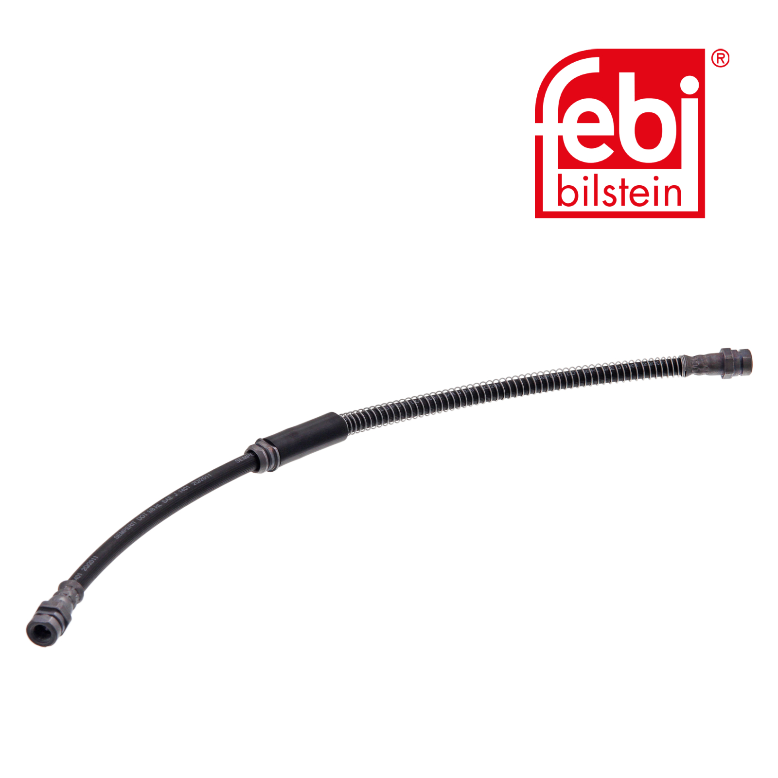 Febi Brake Hydraulic Hose Line Front Right 36456