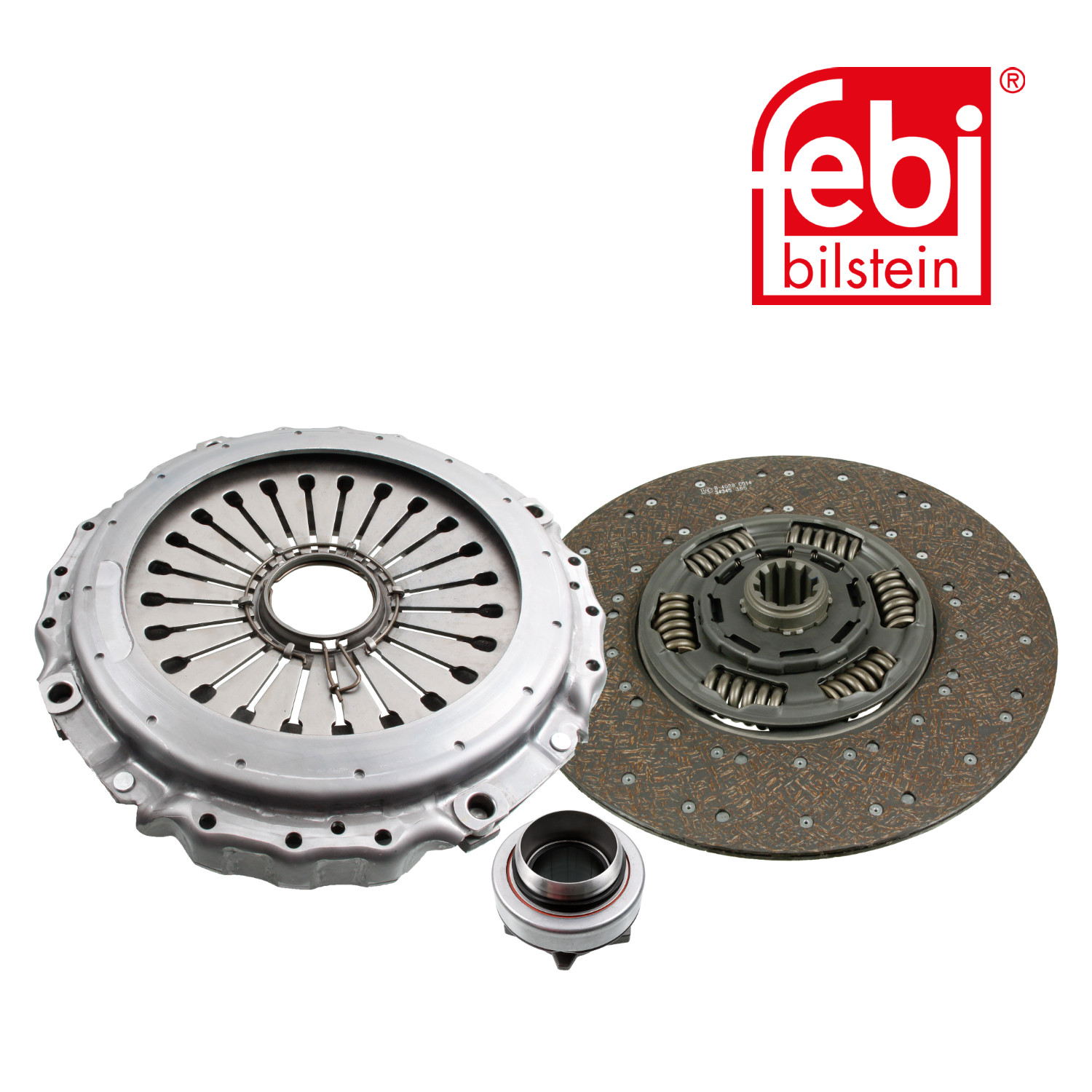 Febi Clutch Kit Set 3pc 431mm 105126