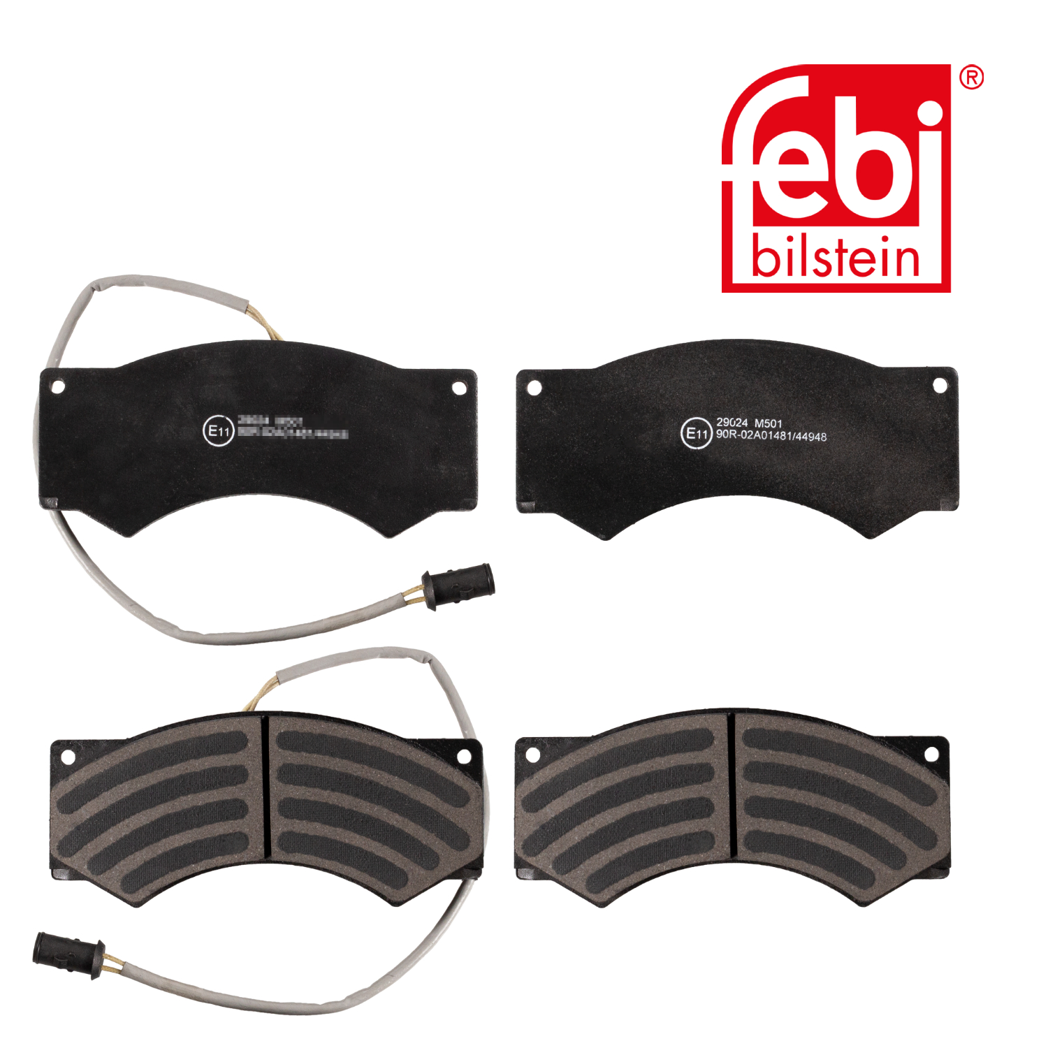 Febi Front Brake Pad Set 16593