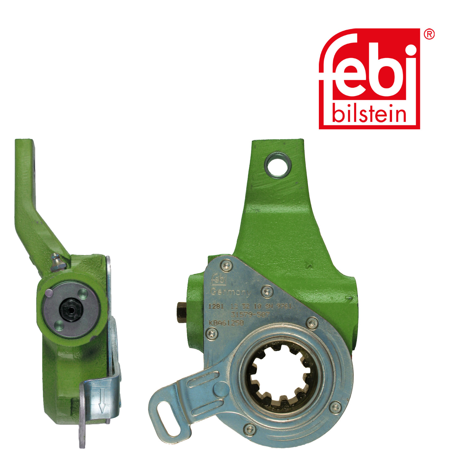 Febi Brake Slack Adjuster 10 Teeth Front Left 31579