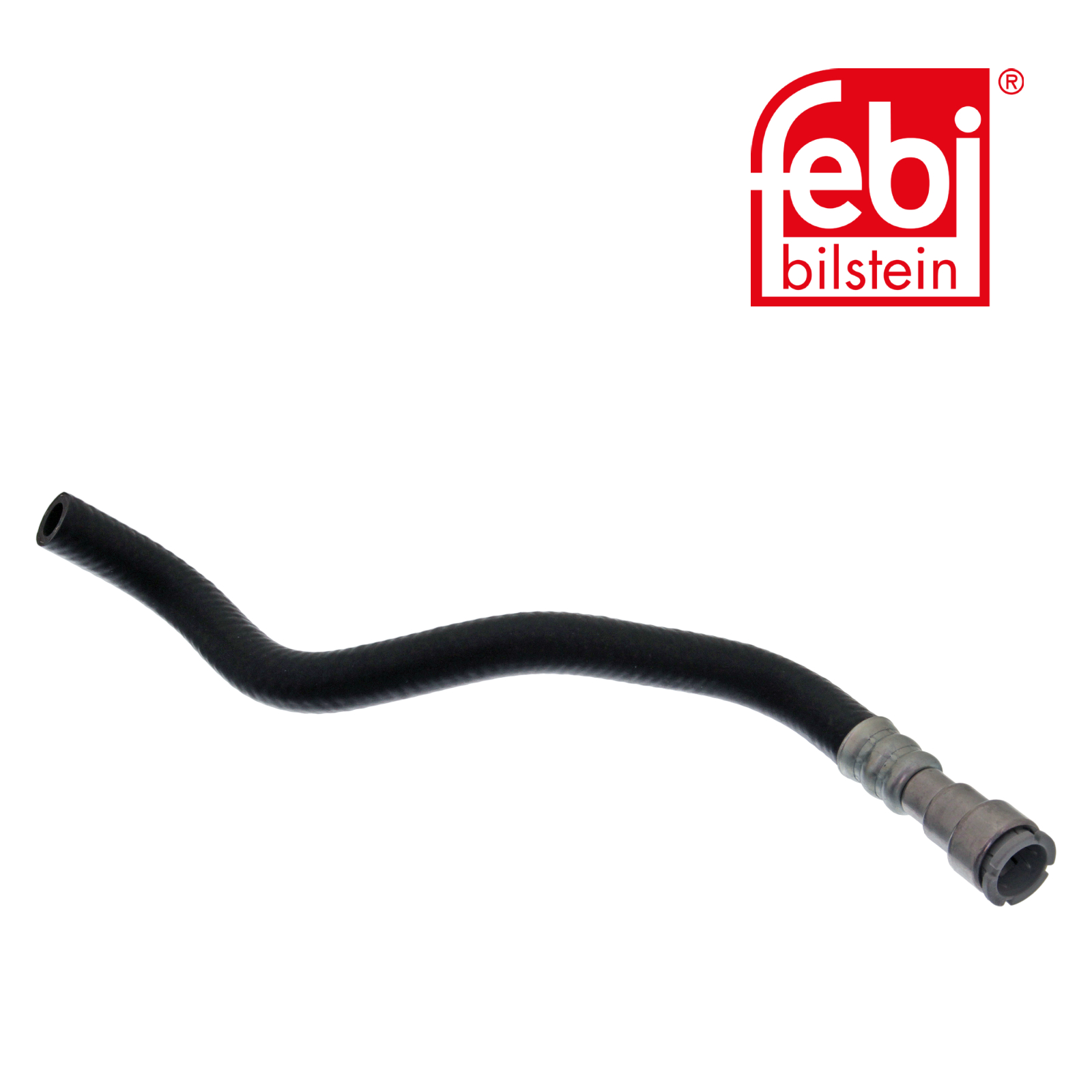 Febi Power Steering Hydraulic Hose from steering gear to fluid reserv 36876