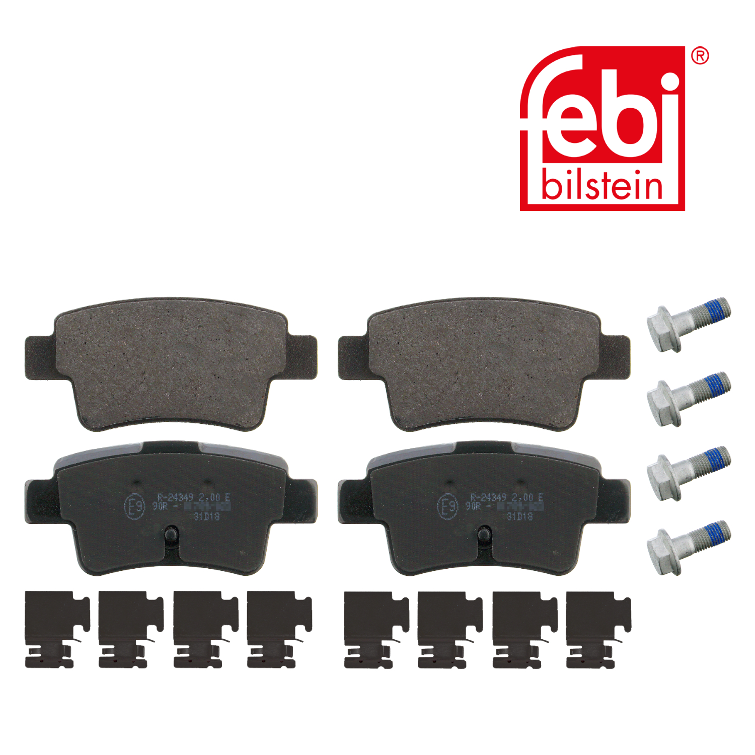 Febi Rear Brake Pad Set 16880
