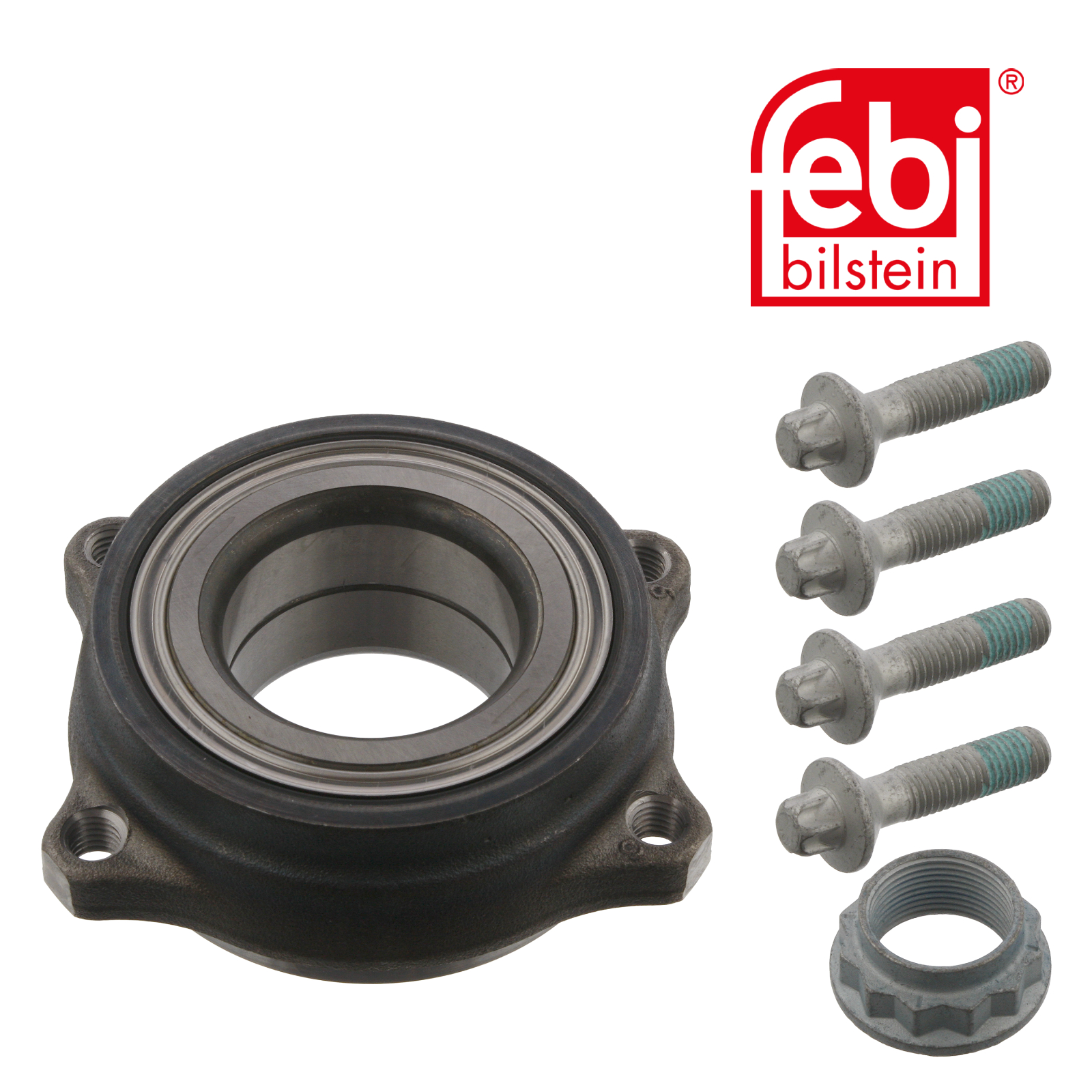 Febi Wheel Bearing Kit Rear Right 92mm 34738